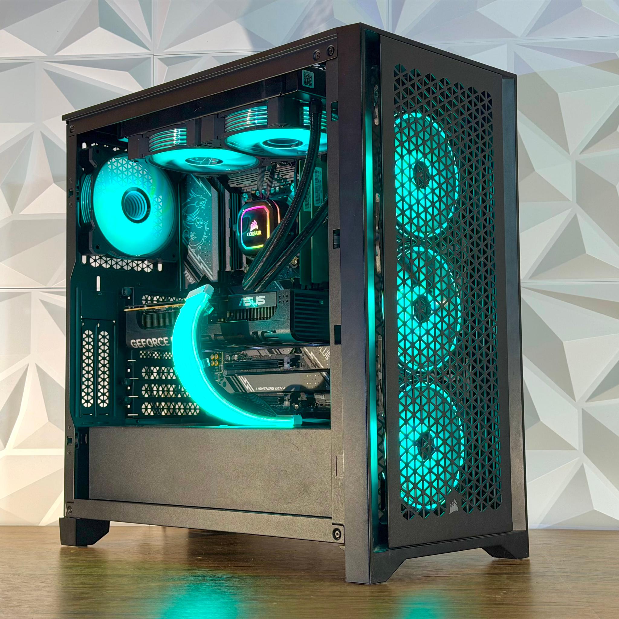 🔥 i9-12900 | RTX 5060 | 16GB DDR5 | 1TB SSD | Windows 11 Pro "CRIMSON CORE” Gaming PC 🔥