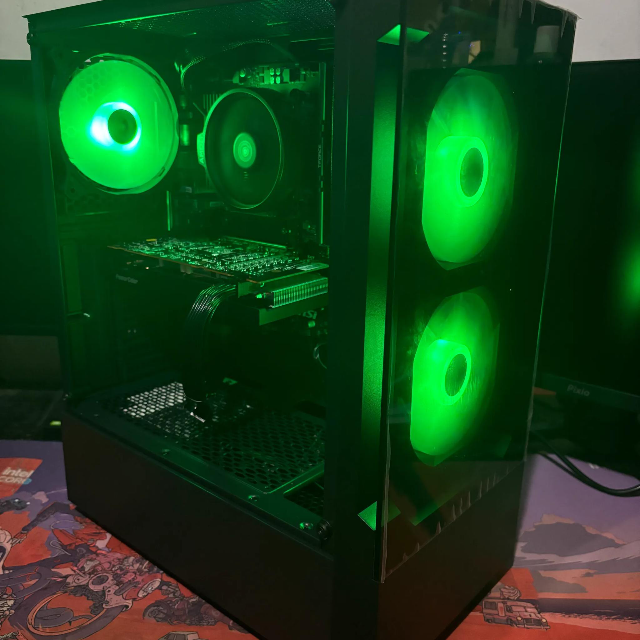 👑Gaming PC (Ryzen 5 5600X + AMD GPU + 16GB DDR4)