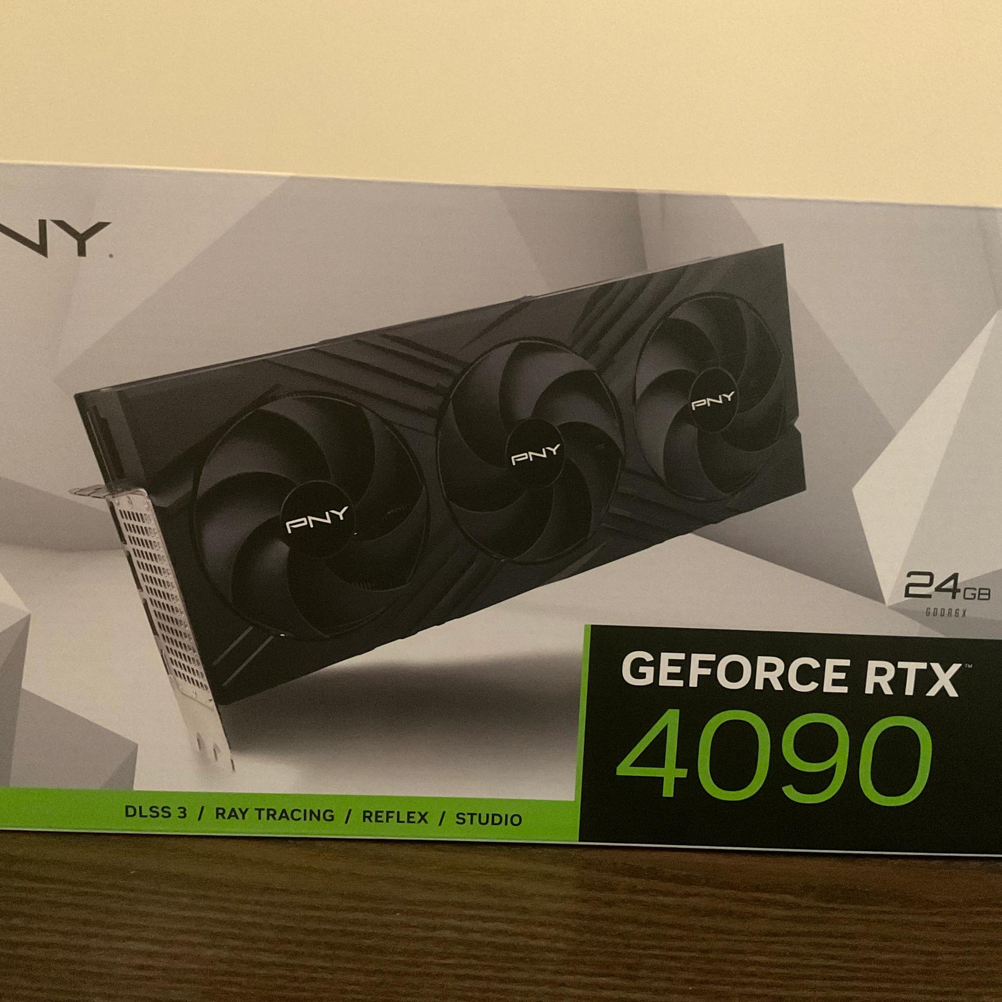 On Sale! New Open Box PNY Triple Fan 4090