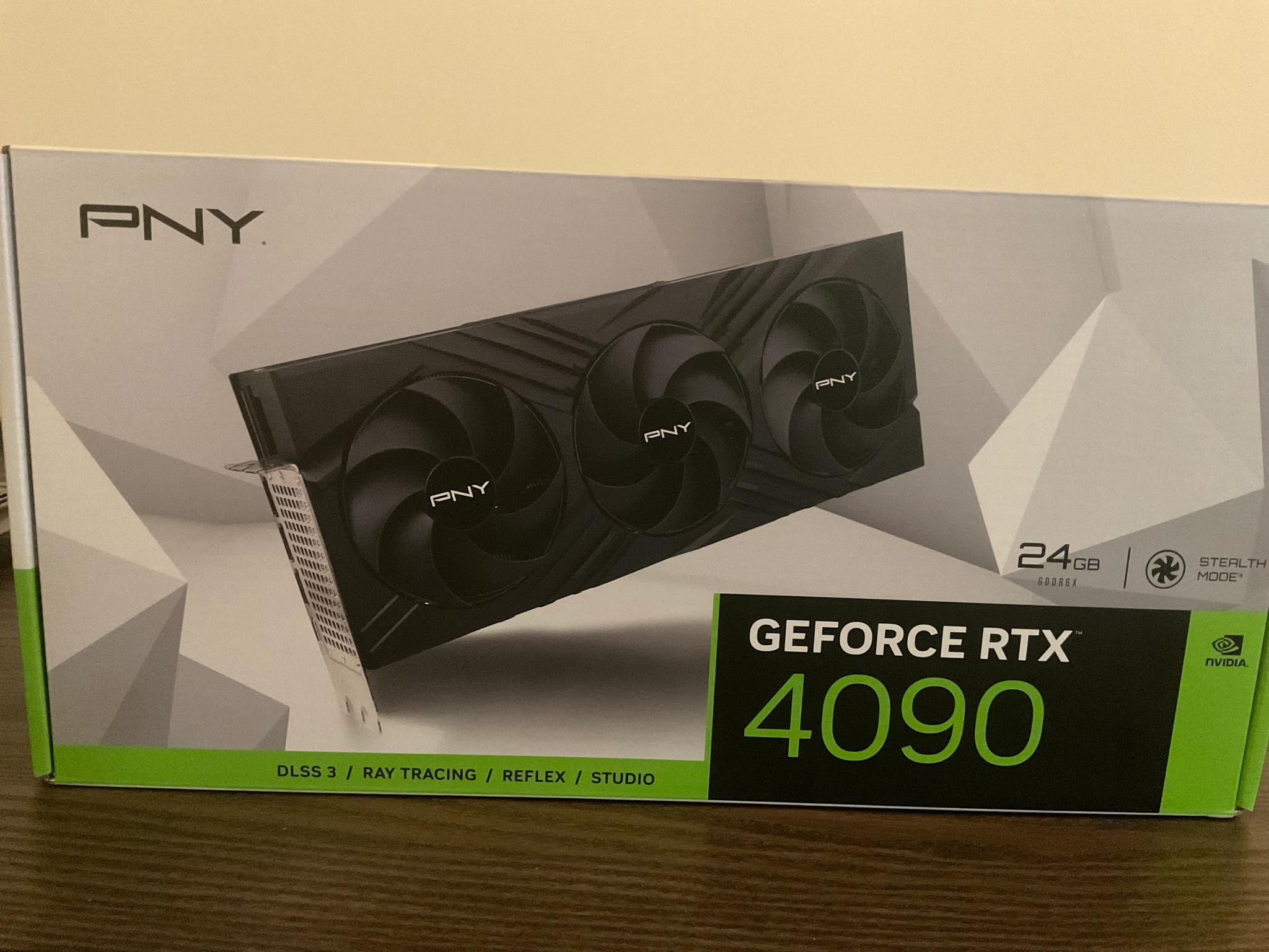 On Sale! New Open Box PNY Triple Fan 4090