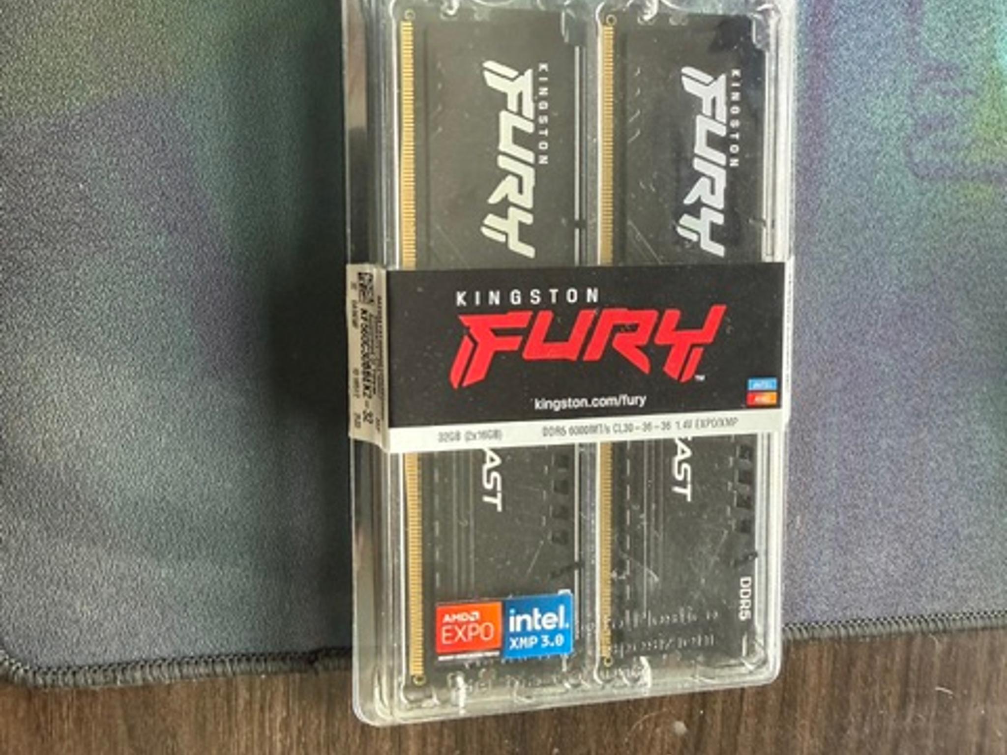Kingston FURY Beast 32GB DDR5-6000 CL30 (2x16GB) - FAST SHIPPING