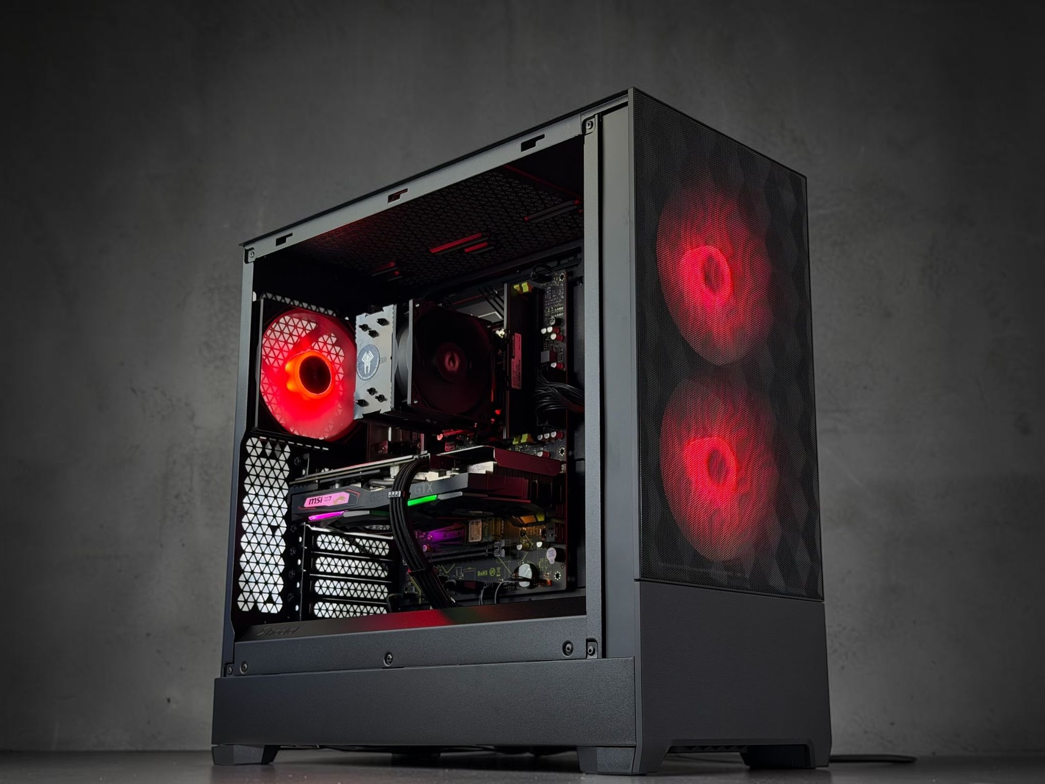 🖤🦍1080P Gaming PC◼️Nvidia GTX 1660 Super◼️Intel i7 5930K◼️16GB DDR4◼️512GB SSD