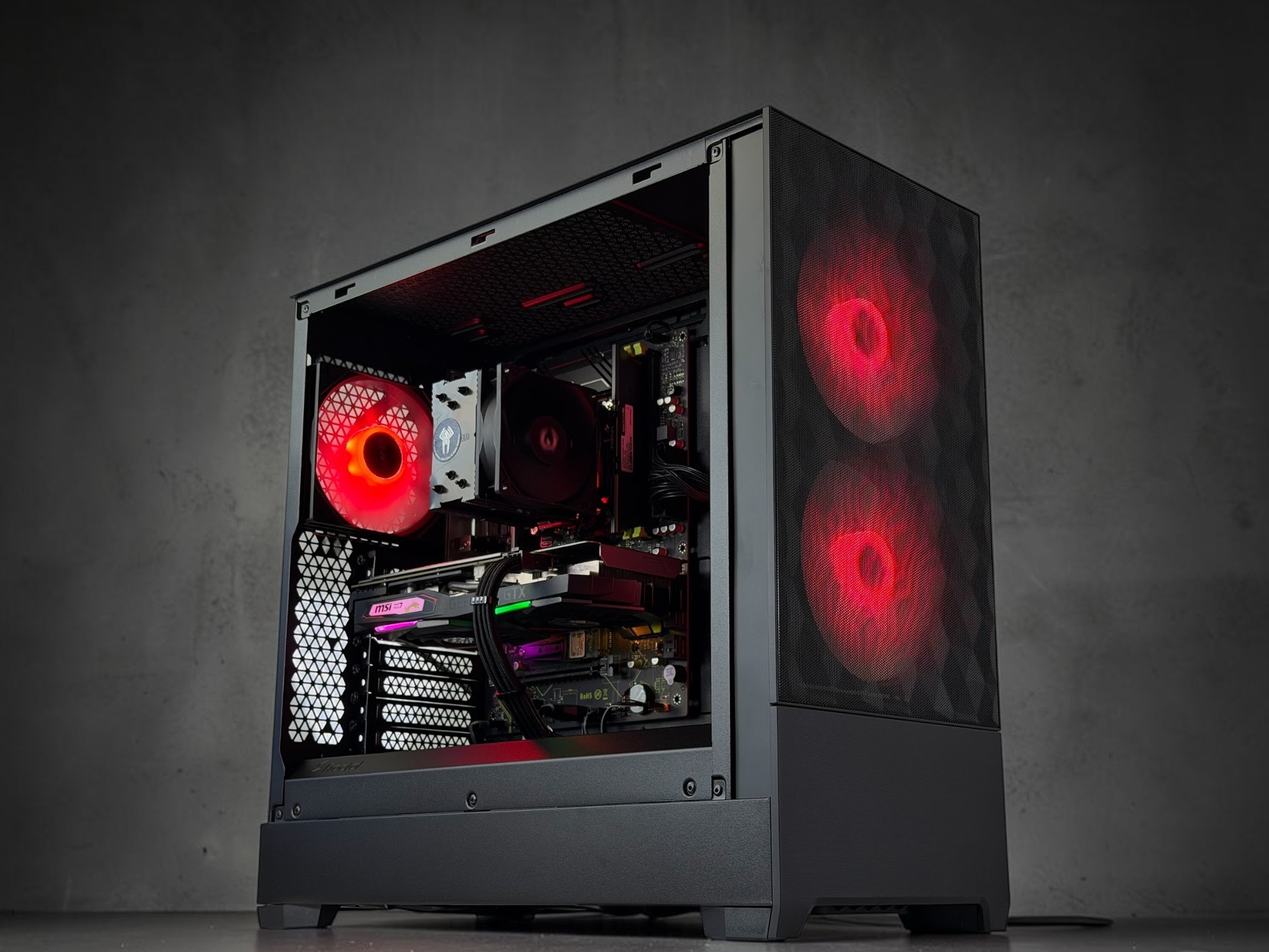 🖤🦍1080P Gaming PC◼️Nvidia GTX 1660 Super◼️Intel i7 5930K◼️16GB DDR4◼️512GB SSD