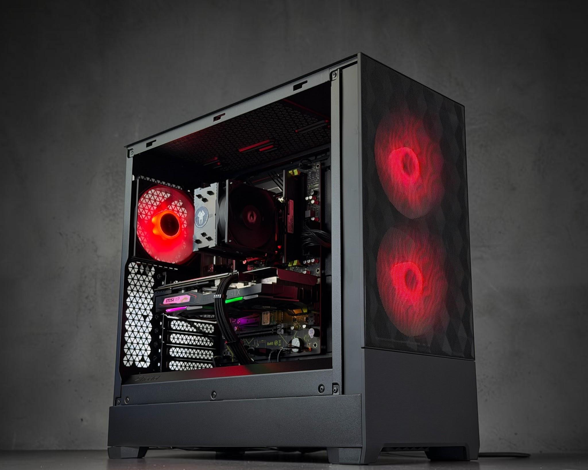 🖤🦍1080P Gaming PC◼️Nvidia GTX 1660 Super◼️Intel i7 5930K◼️16GB DDR4◼️512GB SSD