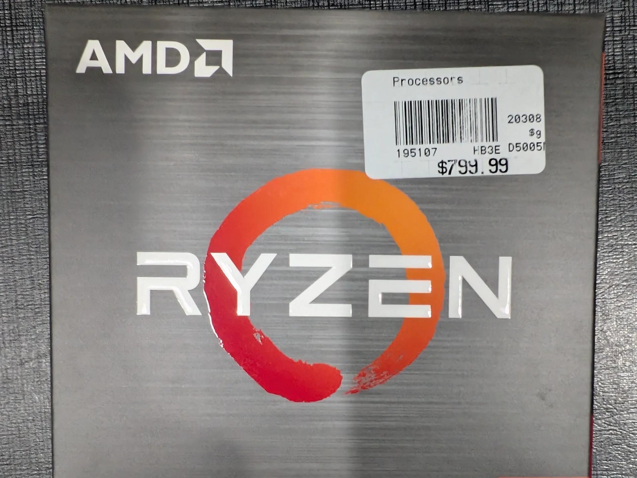 AMD Ryzen 9 5950X 16-Core CPU - Used, In Original Box