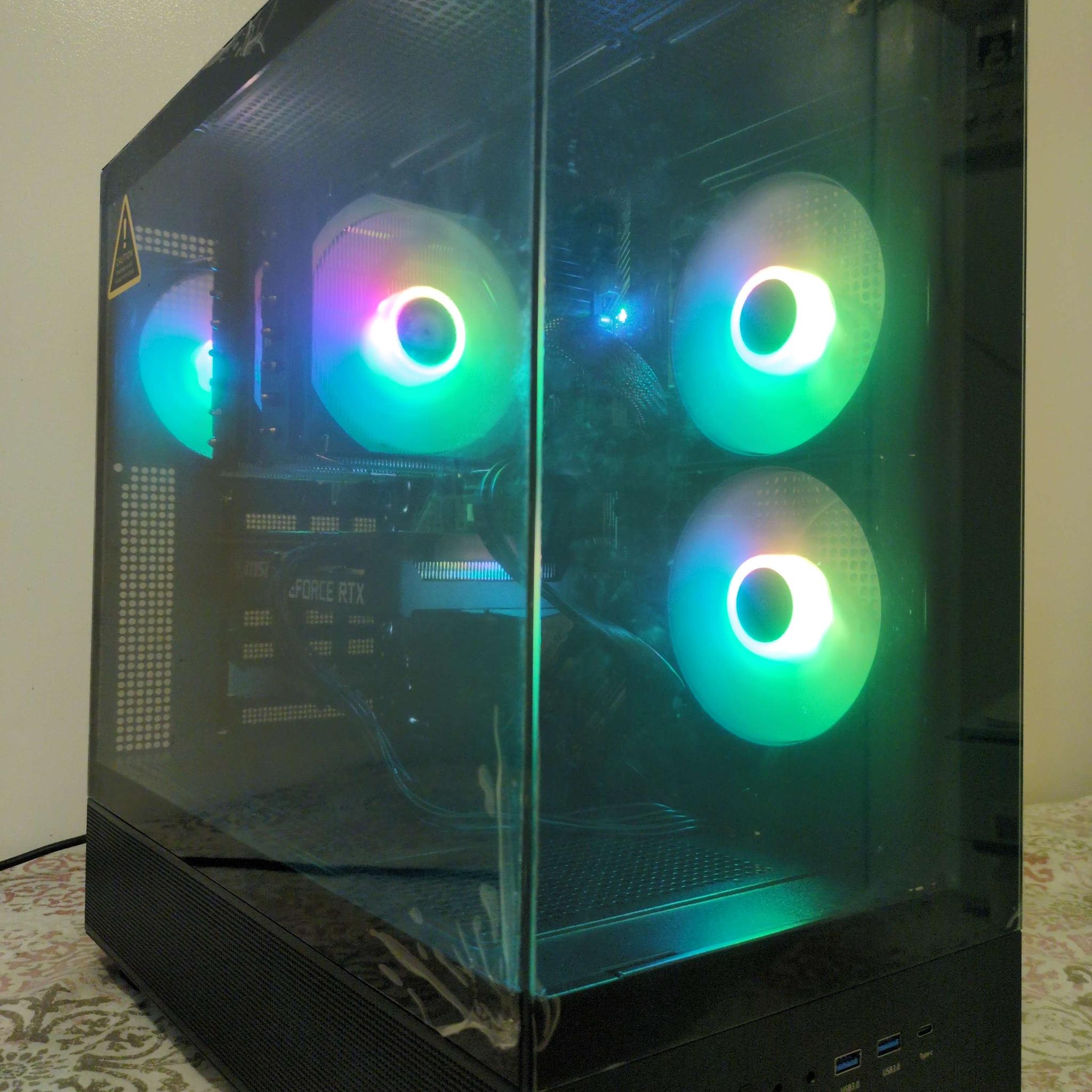 GeForce RTX 3060 - AMD Ryzen 5 5600X - Custom Gaming PC Build