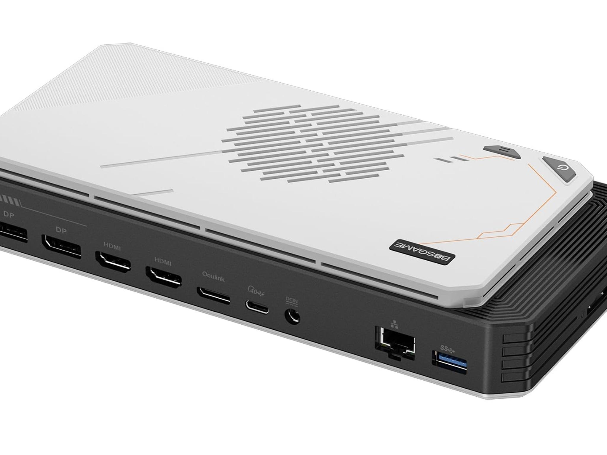 Bosgame EGPU Dock RX 7600M USB C 4 Thunderbolt Oculink Dock
