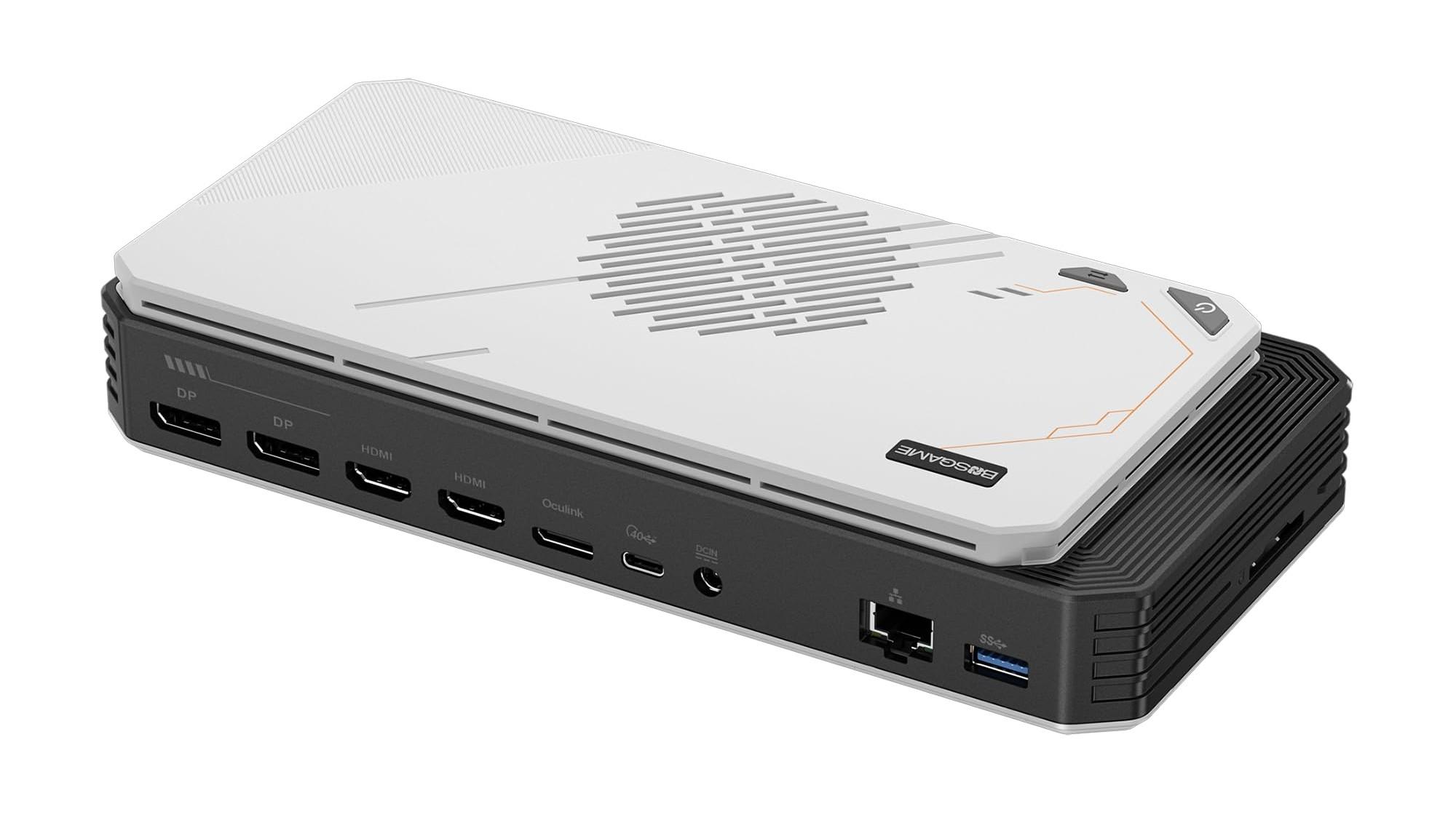 Bosgame EGPU Dock RX 7600M USB C 4 Thunderbolt Oculink Dock