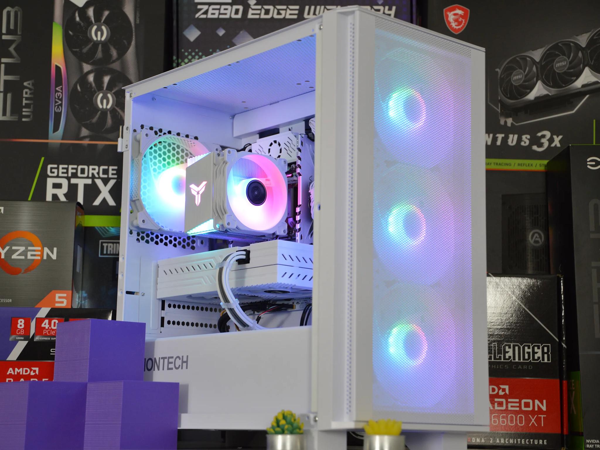 ❄️🌨| RX 580 8GB | INTEL XEON E5 2670 V3 | 16GB RAM | 1TB SSD | Crystal Snow |
