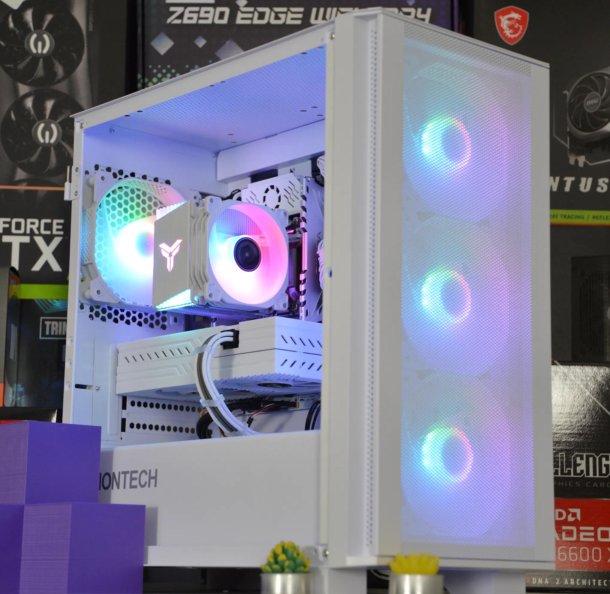 ❄️🌨| RX 580 8GB | INTEL XEON E5 2670 V3 | 16GB RAM | 1TB SSD | Crystal Snow |