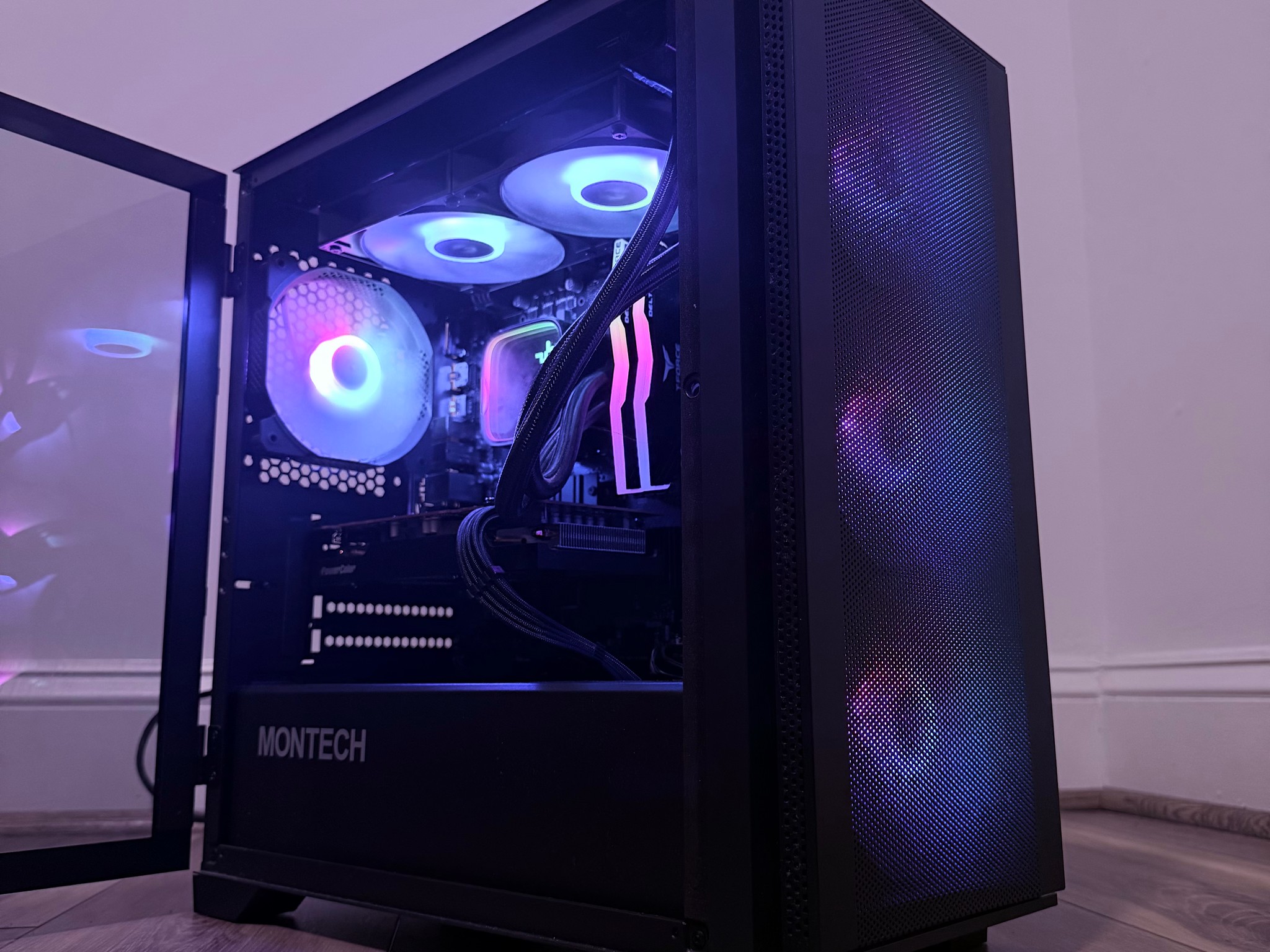 ⚫️"Void Nova"⚫️| 1080 Gaming | 6650 XT 8GB | Intel i3 13100F | 32GB Ram | 512GB NVMe SSD | WiFi