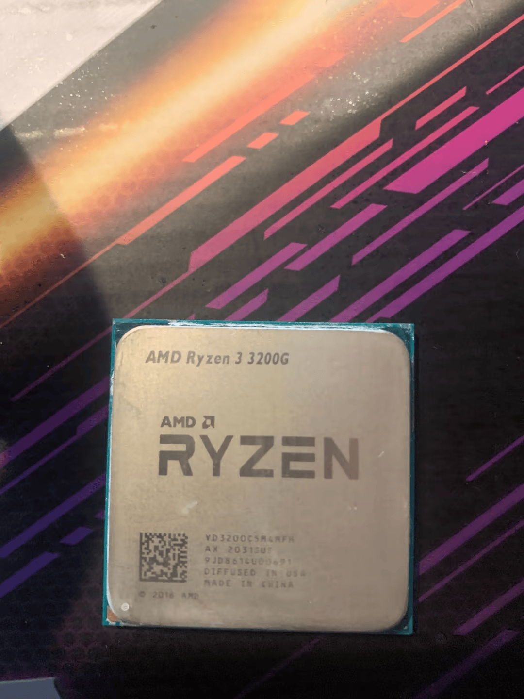 Ryzen 3 3200G w/ Radeon Graphics 