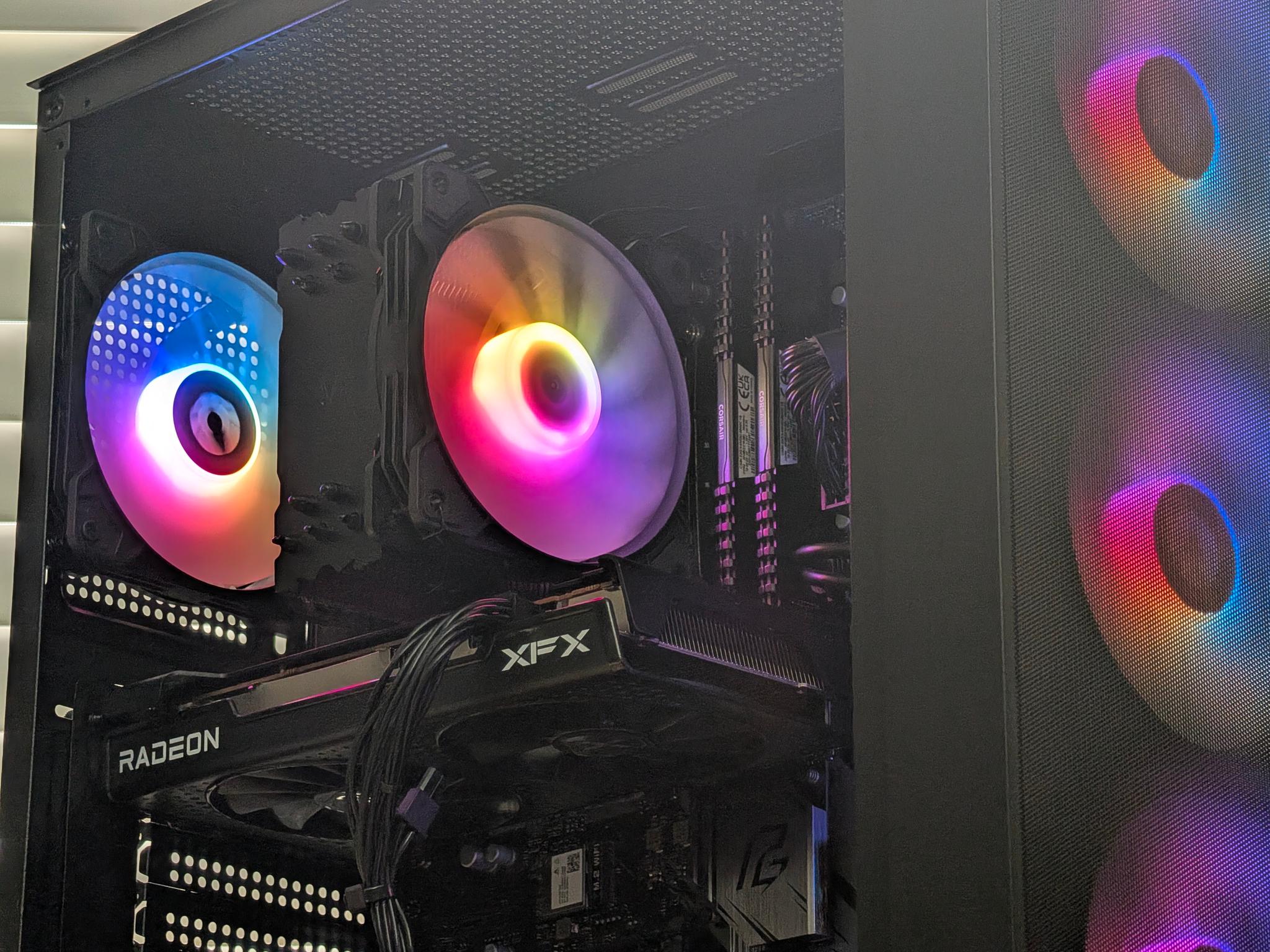 🌈🖤Ryzen 5 3600 | RX 6650XT | 32GB DDR4 | 1TB SSD | Gaming PC🖤🌈