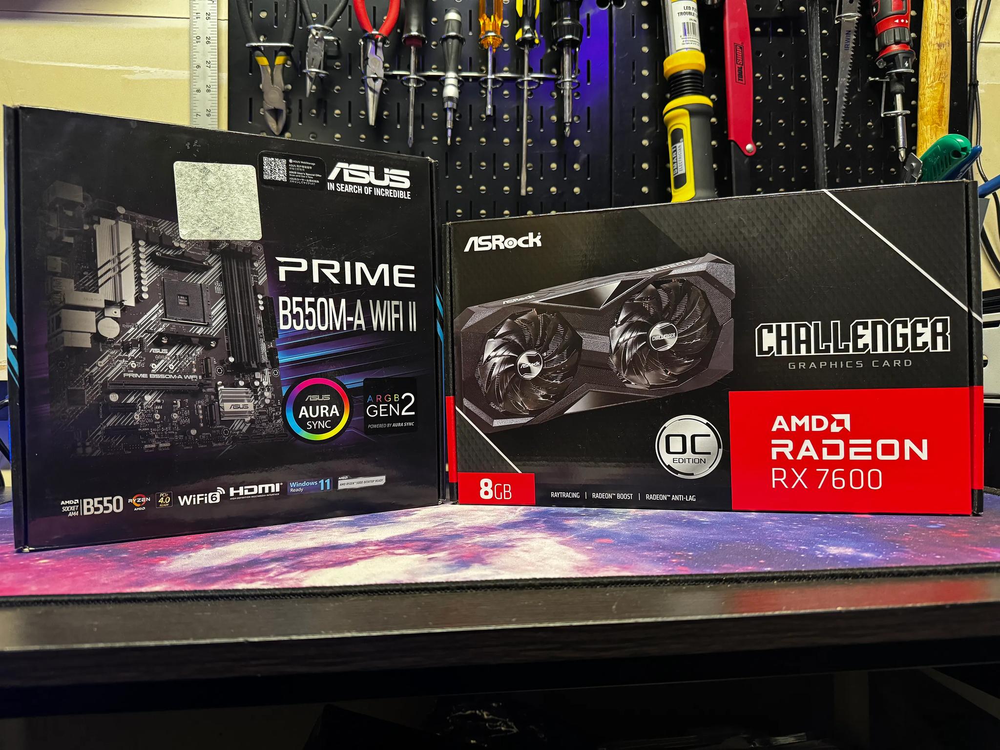 [ATLAS] || Ryzen 5 5600 + RX 7600 8GB w/ 1TB M.2 NVMe Storage & 16GB of DDR4 RAM