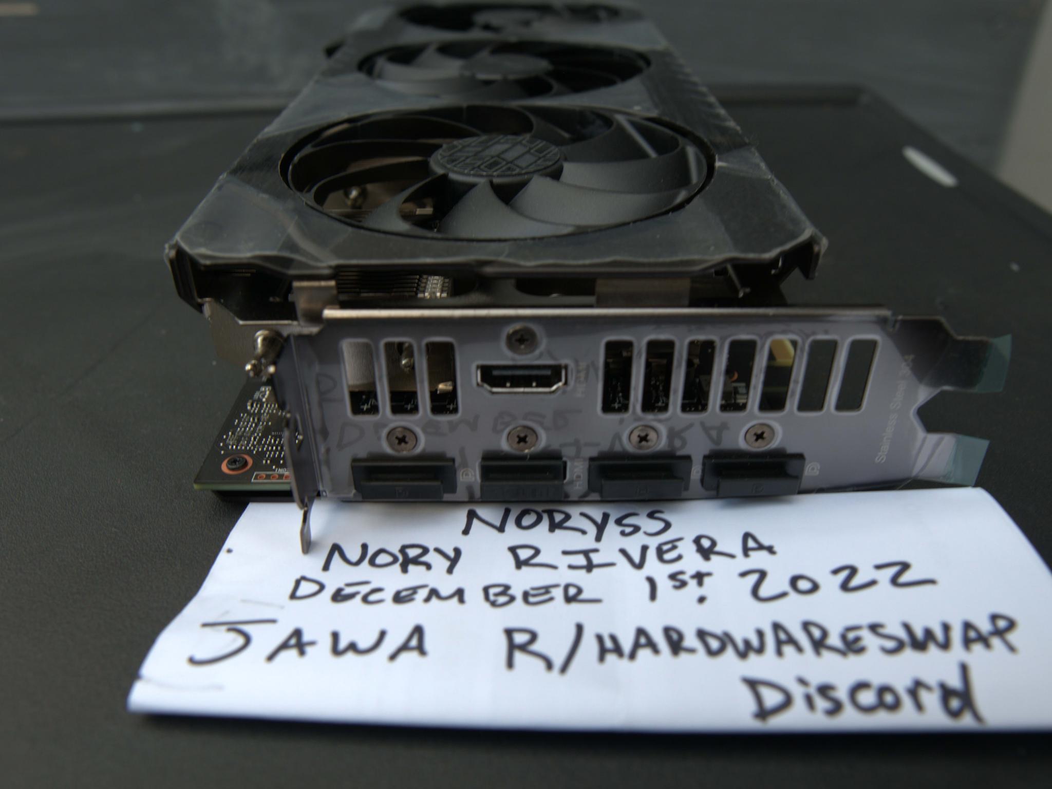 Asus TUF 3060 Ti NEW open box