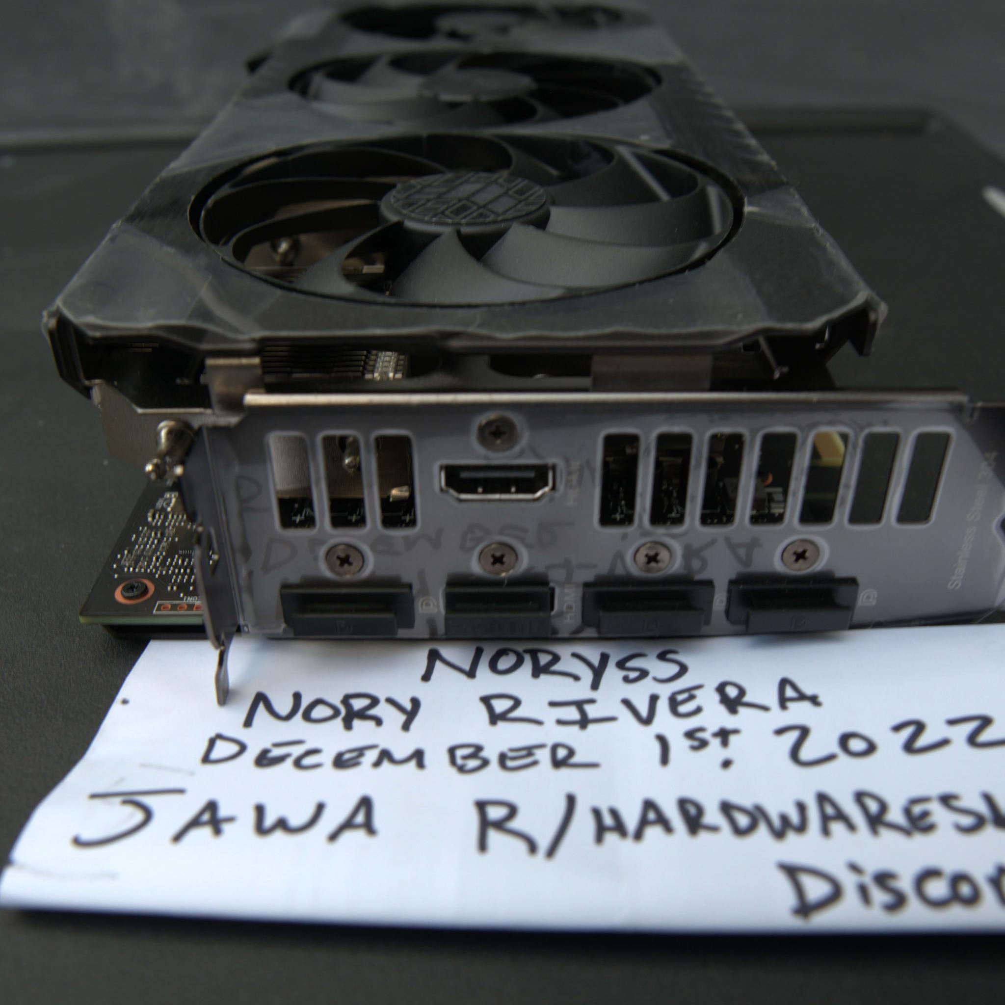 Asus TUF 3060 Ti NEW open box