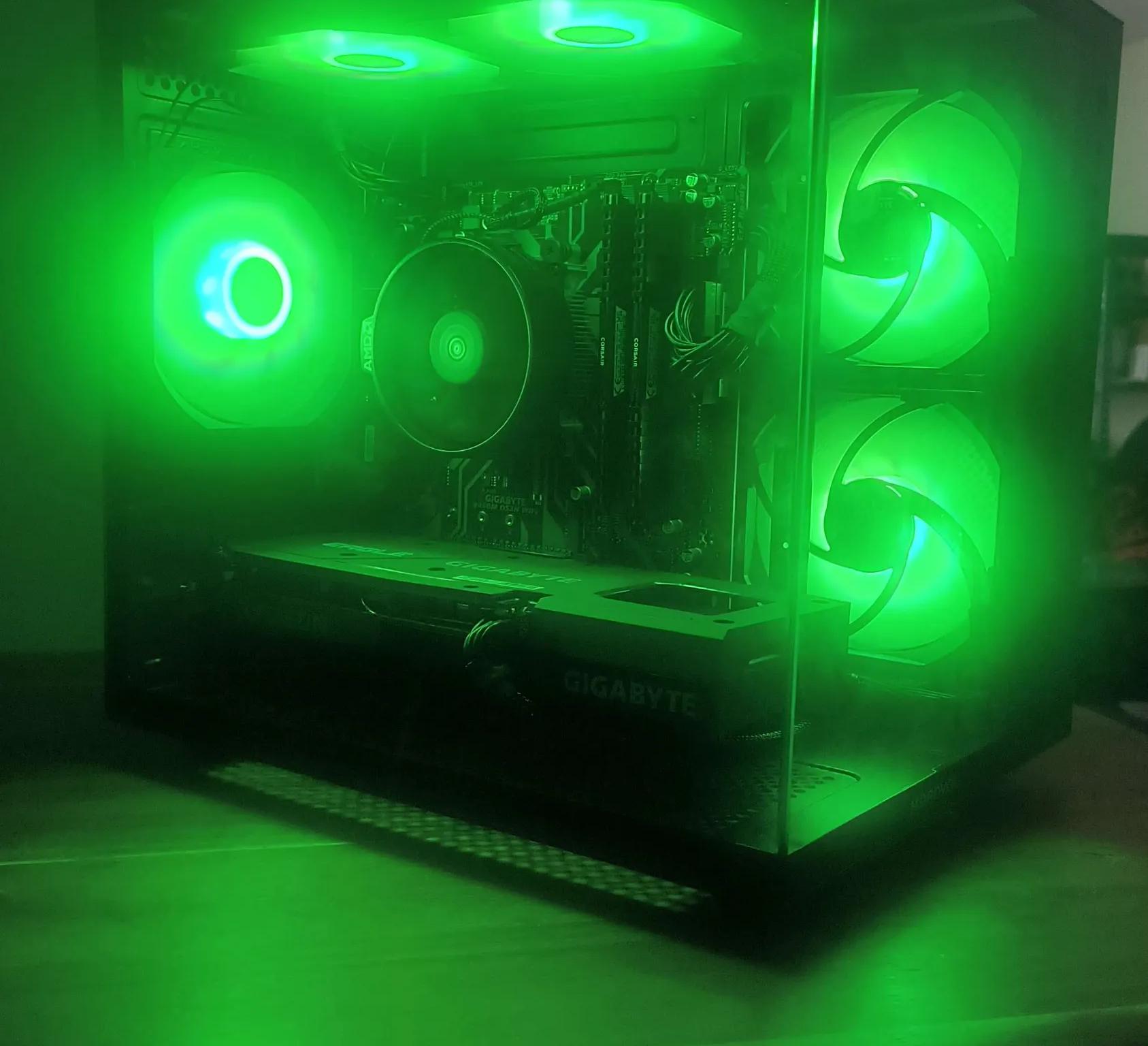 The Anvil ~ Ryzen 5 3600 ~ RX 6650XT ~ 32GB DDR4 ~ 512GB SSD ~ 3TB HDD ~ WIFI ~ ARGB