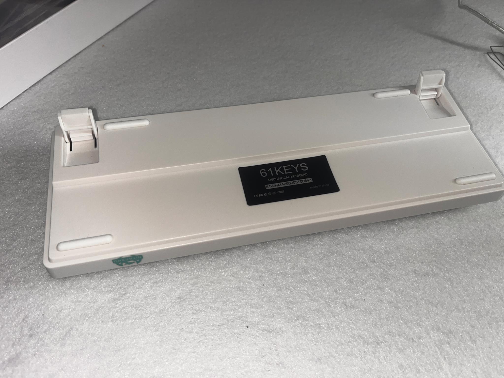 60% Mechanical Keyboard RGB Wired Keyboard PC/Mac Hot-Swappable Mechanical H&J Brown Switches.