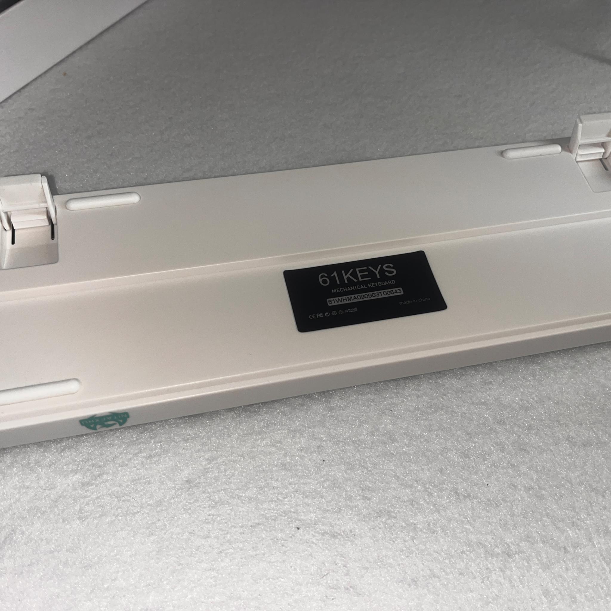 60% Mechanical Keyboard RGB Wired Keyboard PC/Mac Hot-Swappable Mechanical H&J Brown Switches.