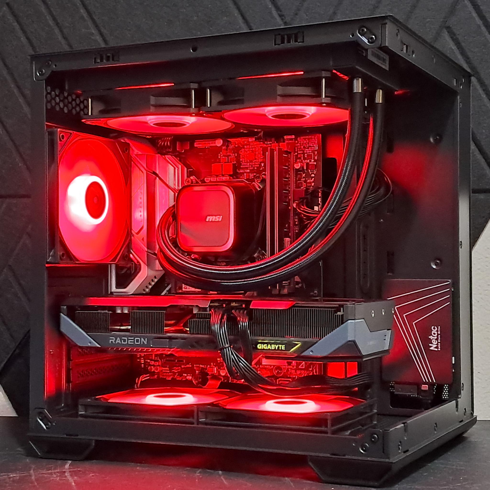 ⛈️1440p Gaming Beast⛈️PCIe 5.0 | RX 9070 GRE | 6-core Intel | WiFi!