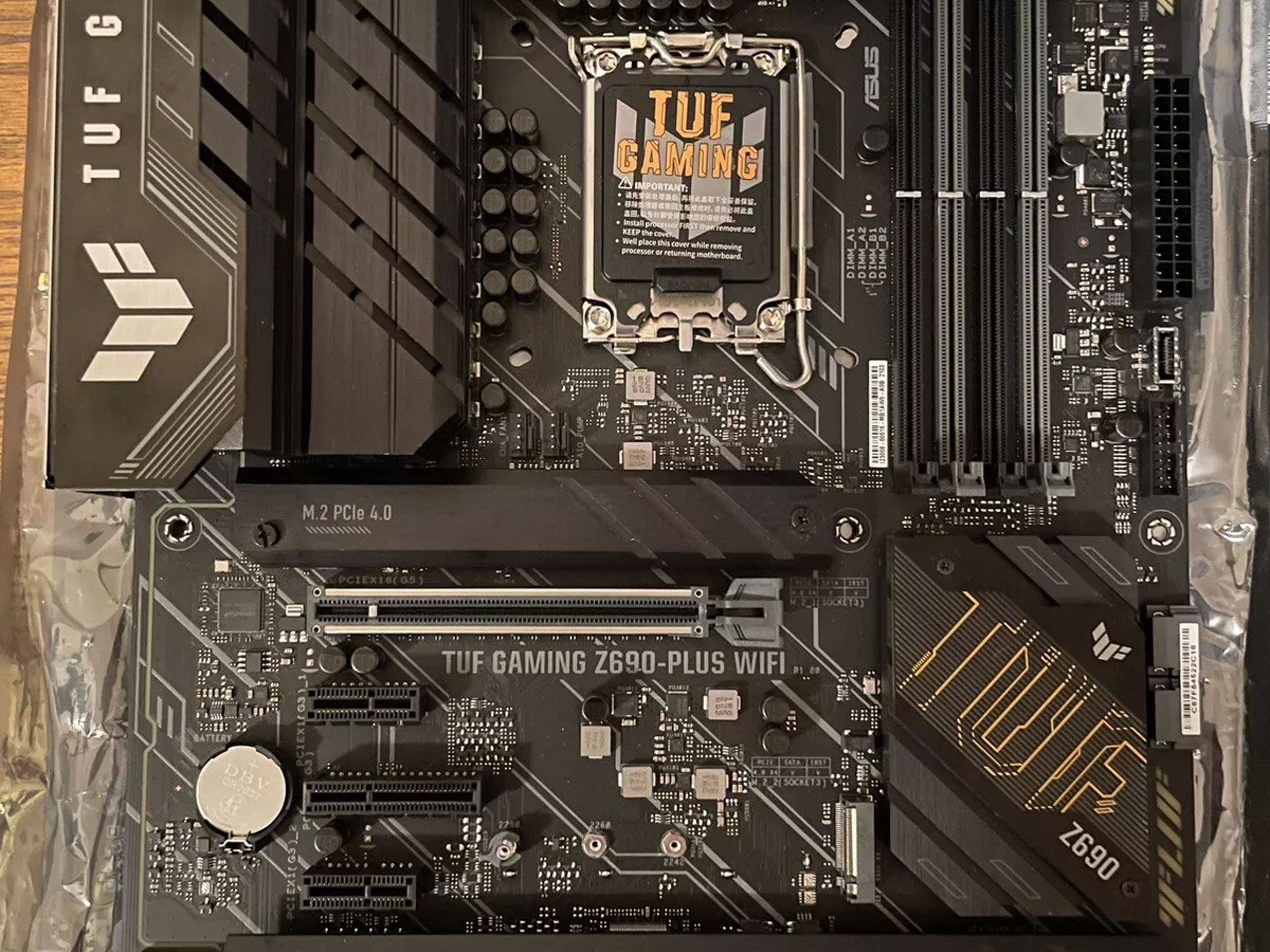ASUS TUF Gaming Z690-Plus WiFi LGA 1700 ATX Intel Motherboard