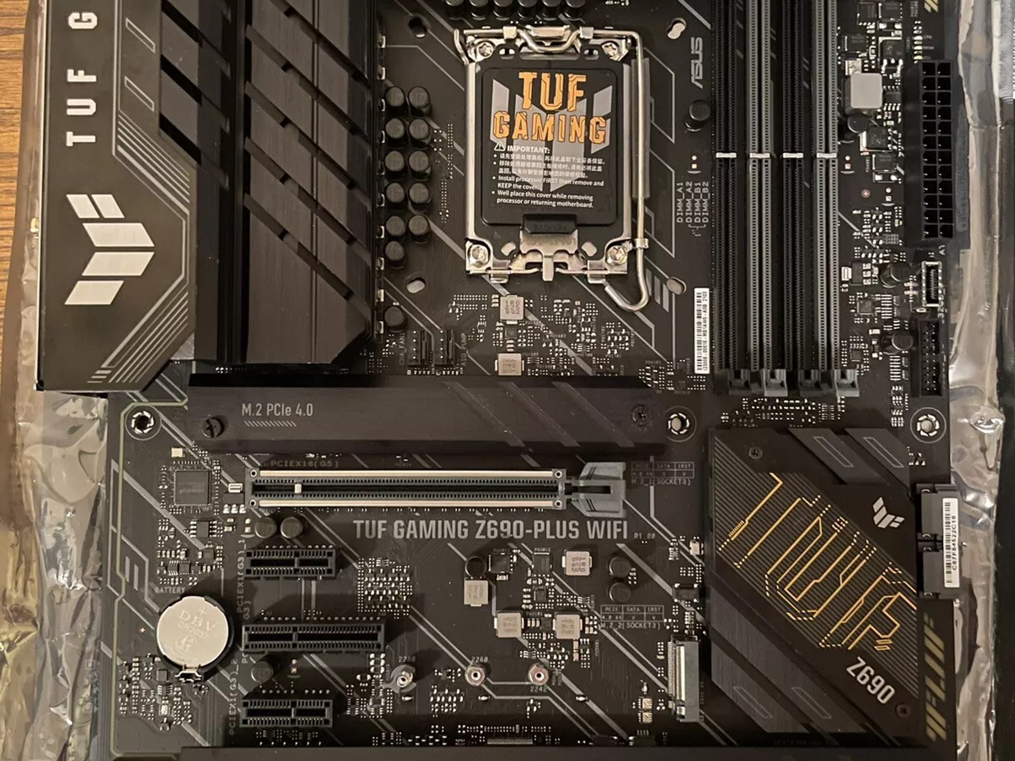 ASUS TUF Gaming Z690-Plus WiFi LGA 1700 ATX Intel Motherboard