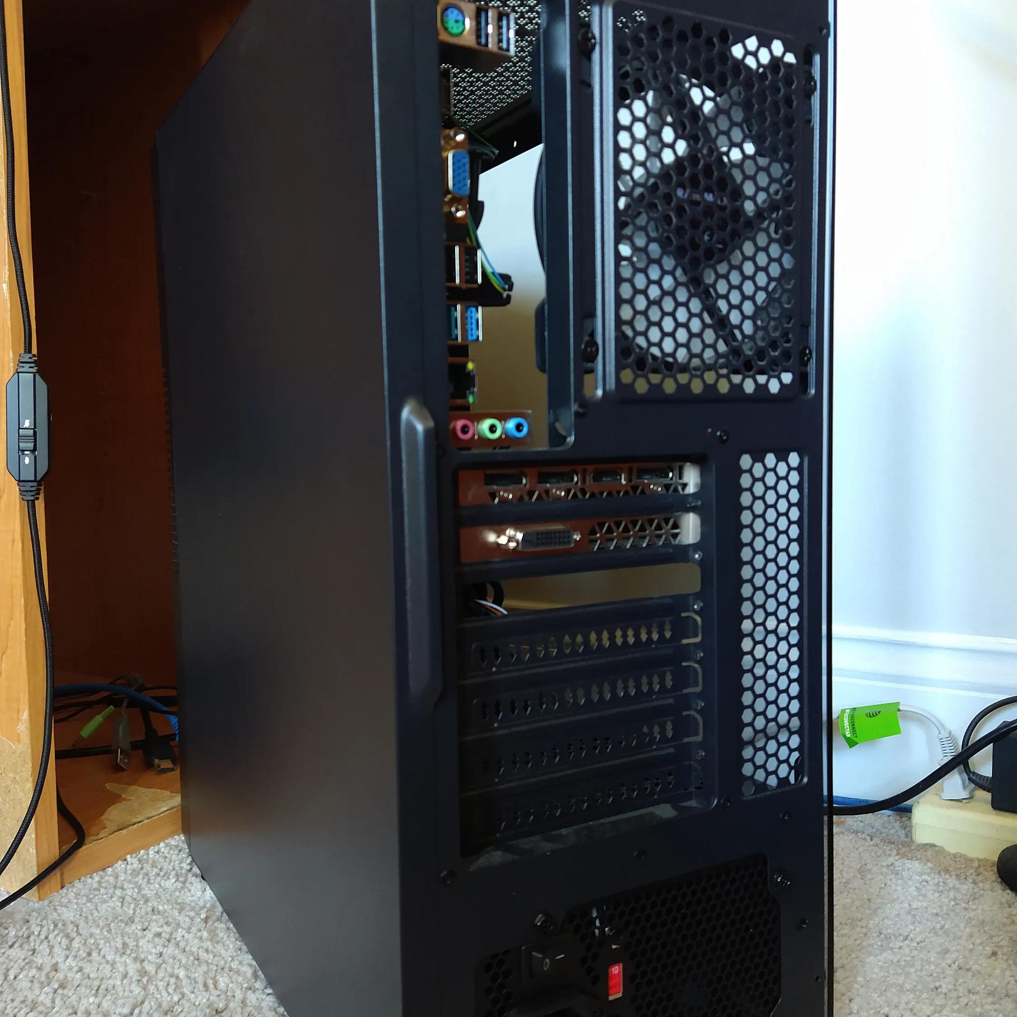 Gaming Desktop PC (intel i5-10400F + GTX 1060 6GB) - 16GB Ram - 476 GB SSD - Windows 10