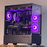 FREE SHIPPING 🖤🌈 Black RGB Gaming PC | RX 7900 GRE | AMD Ryzen 7 5800X | 1 TB NVME | 32 GB RAM