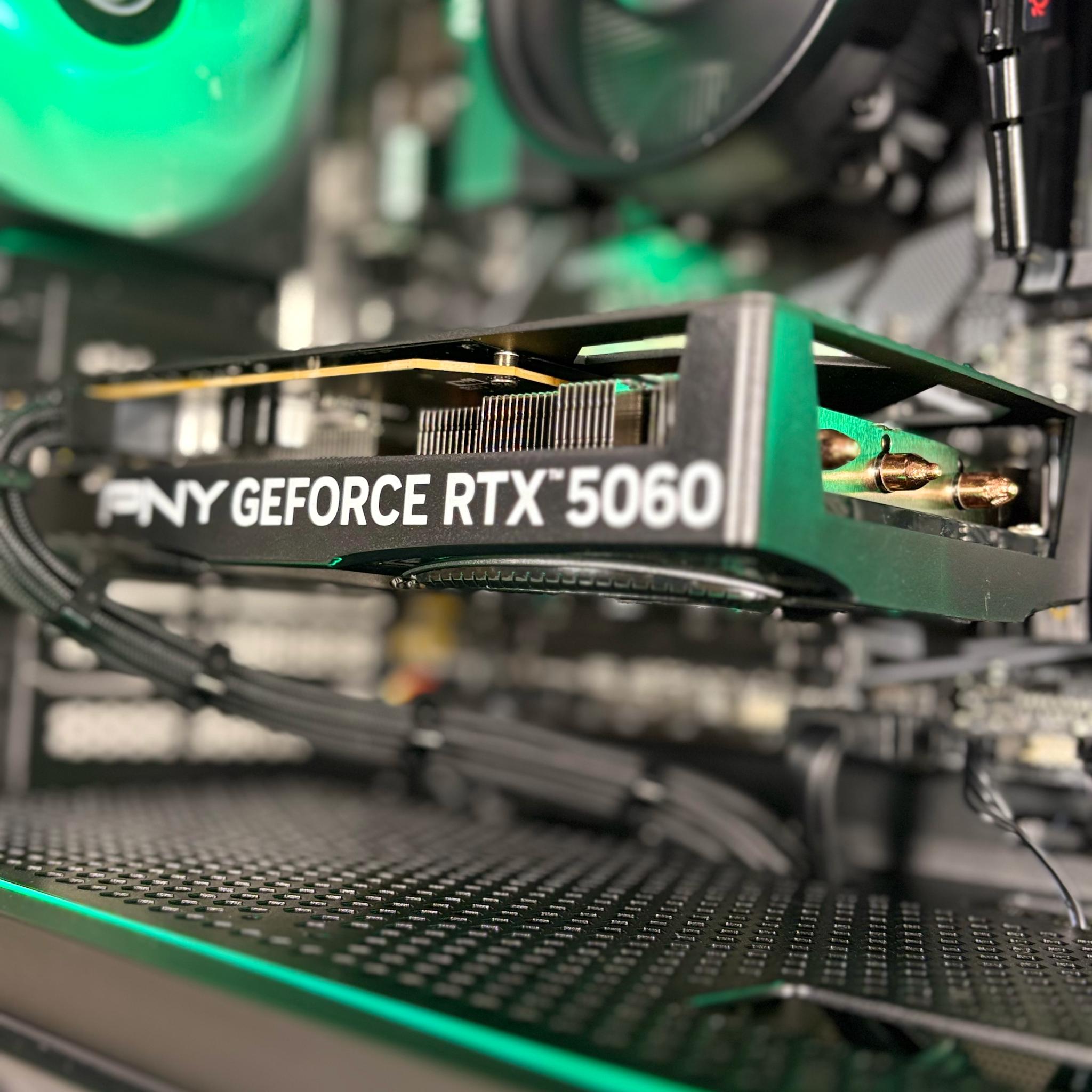 🧌🧌 GREEN GOBLIN 🧌🧌  |  Ryzen 5 5500  |  RTX 5060  |  1TB NVME | 16GB DDR4  |