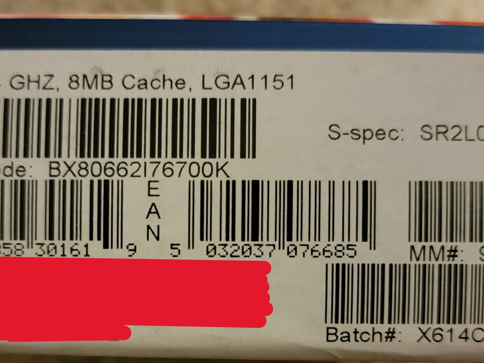 Intel Core i7-6700K LGA 1151 Quad-Core Processor With Original Box