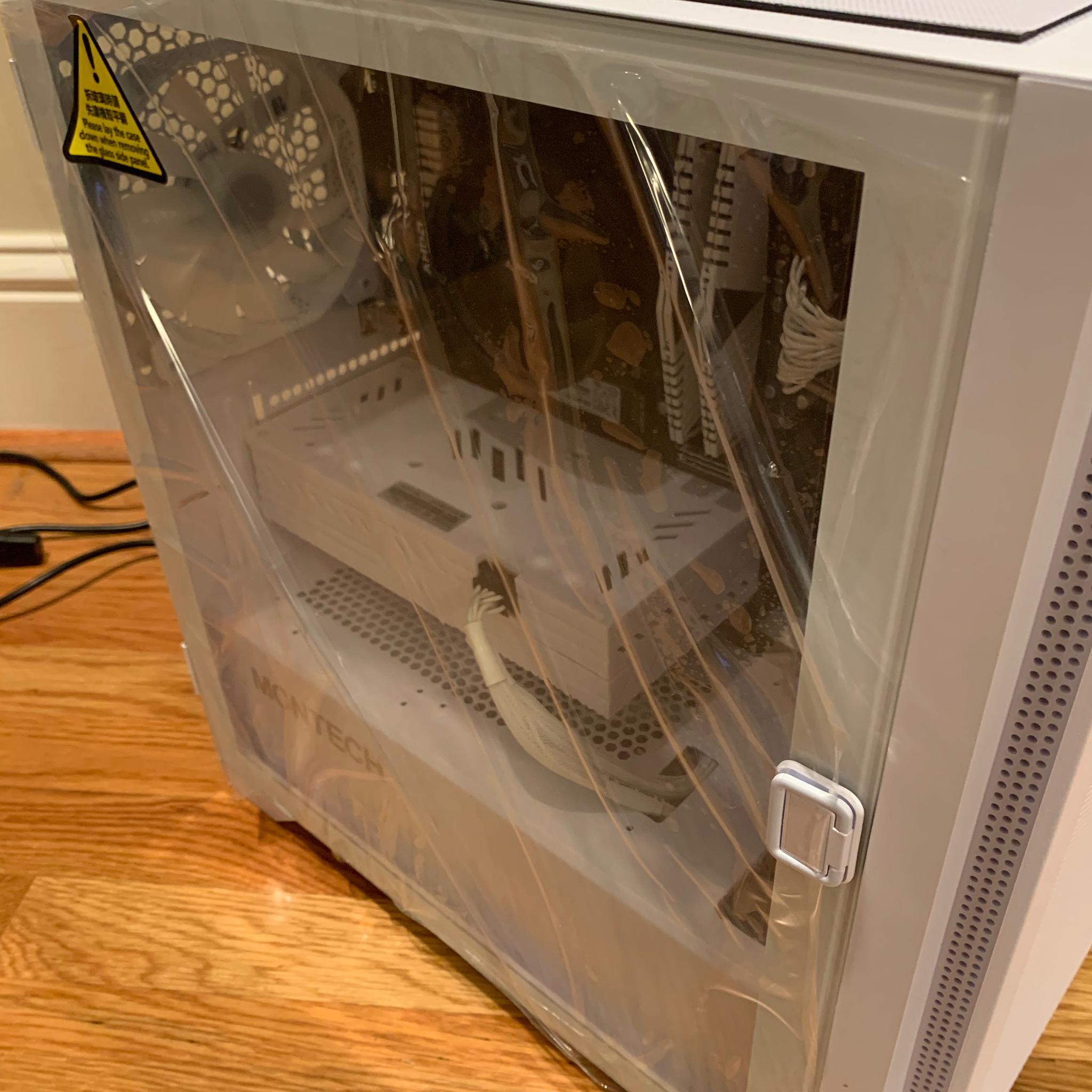 RYZEN 5 1600 RX 580 8GB WHITE RGB GAMING/STREAMING/EDITING PC 16GB RAM 1000GB M.2 SSD WINDOWS WiFi