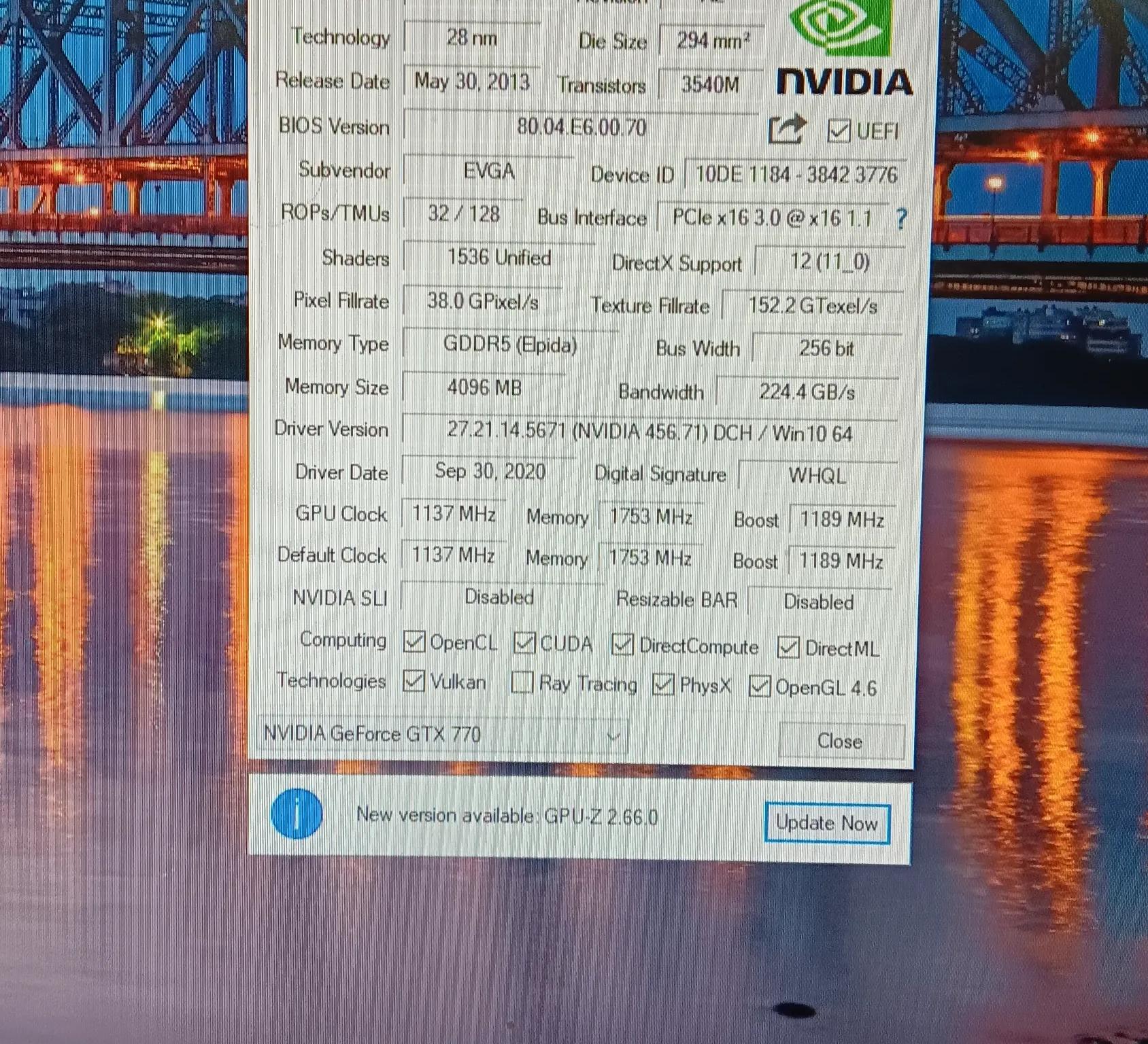EVGA GeForce GTX-770 FTW 4GB Graphics Card