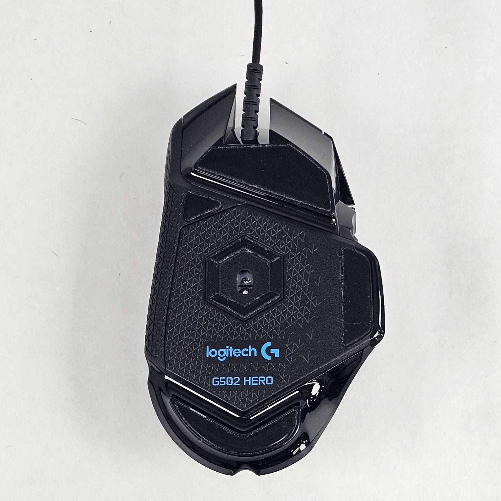 Logitech G502 HERO Wired Gaming Mouse - Black