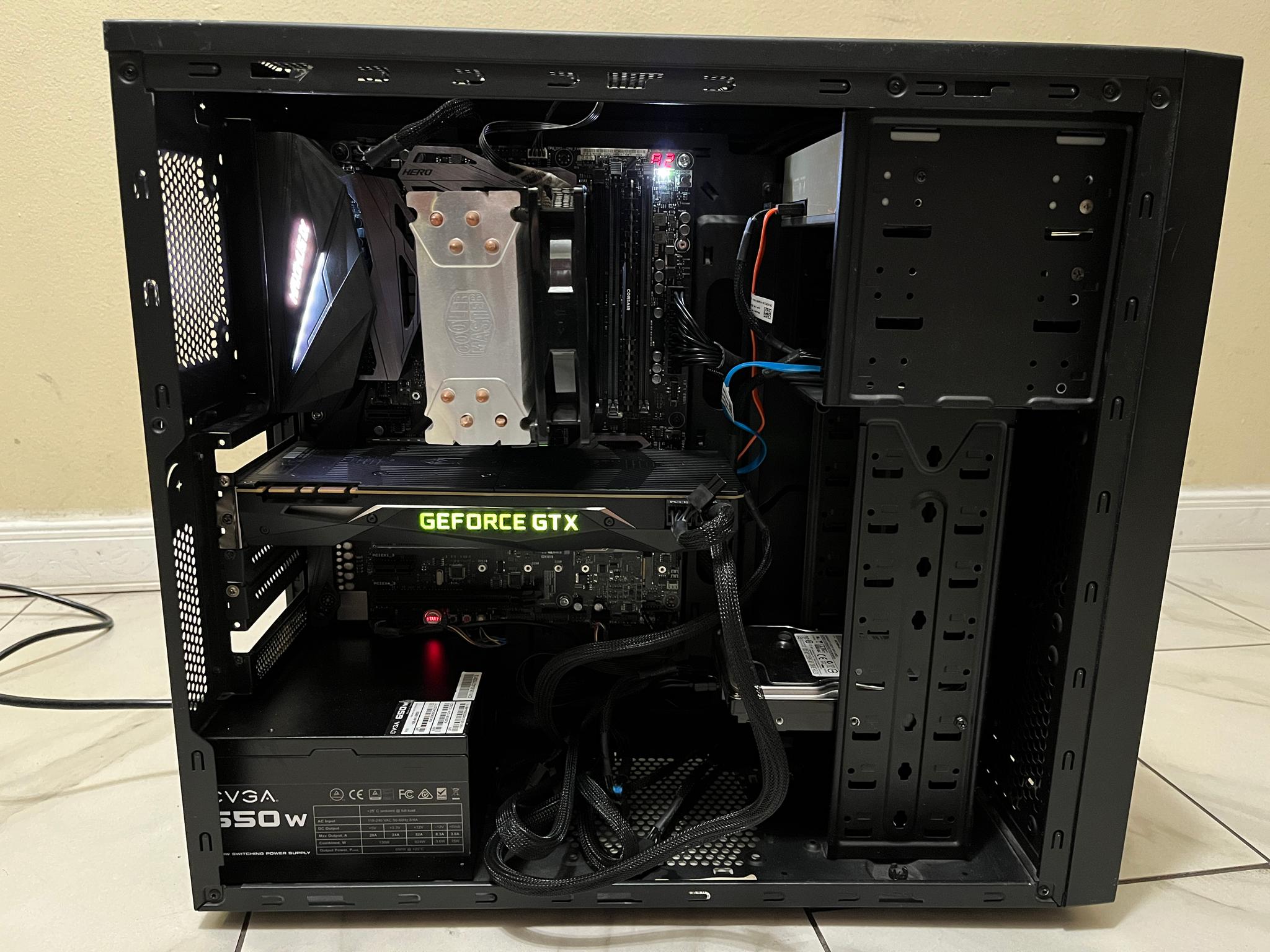 🟠🔥NVIDIA GTX Titan X Pascal, Intel i7-7700K, 16GB RAM, 1.2 TB Storage, High FPS Custom Gaming PC