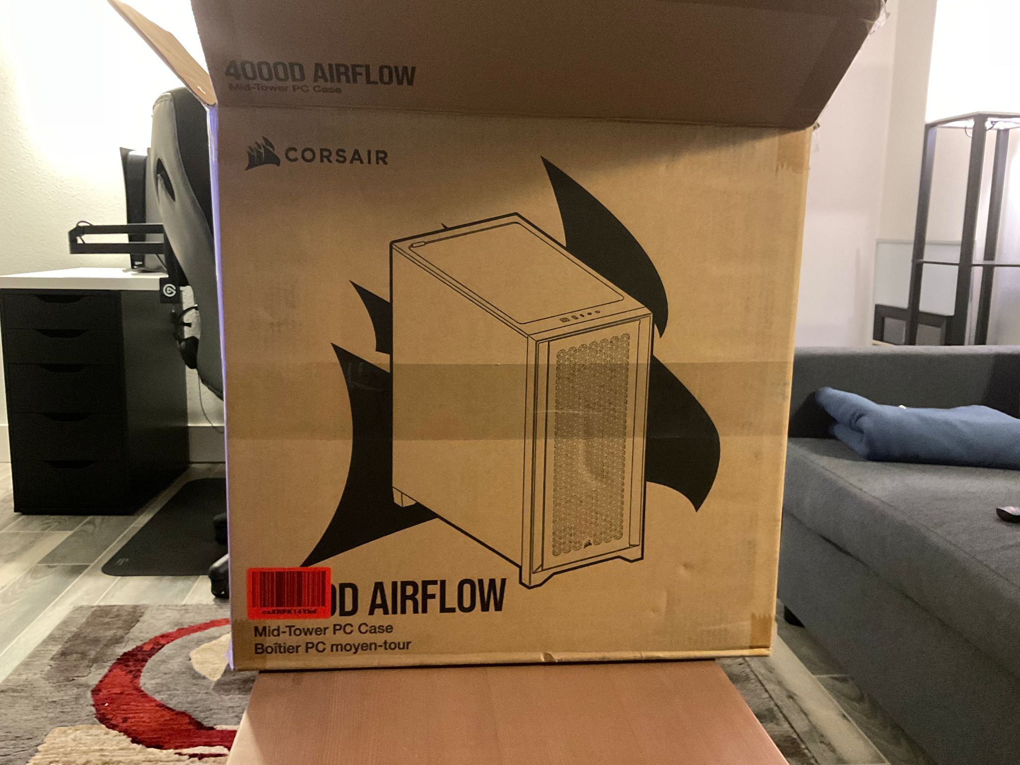 On Sale! Used Black Corsair 4000D ATX Mid Tower Case