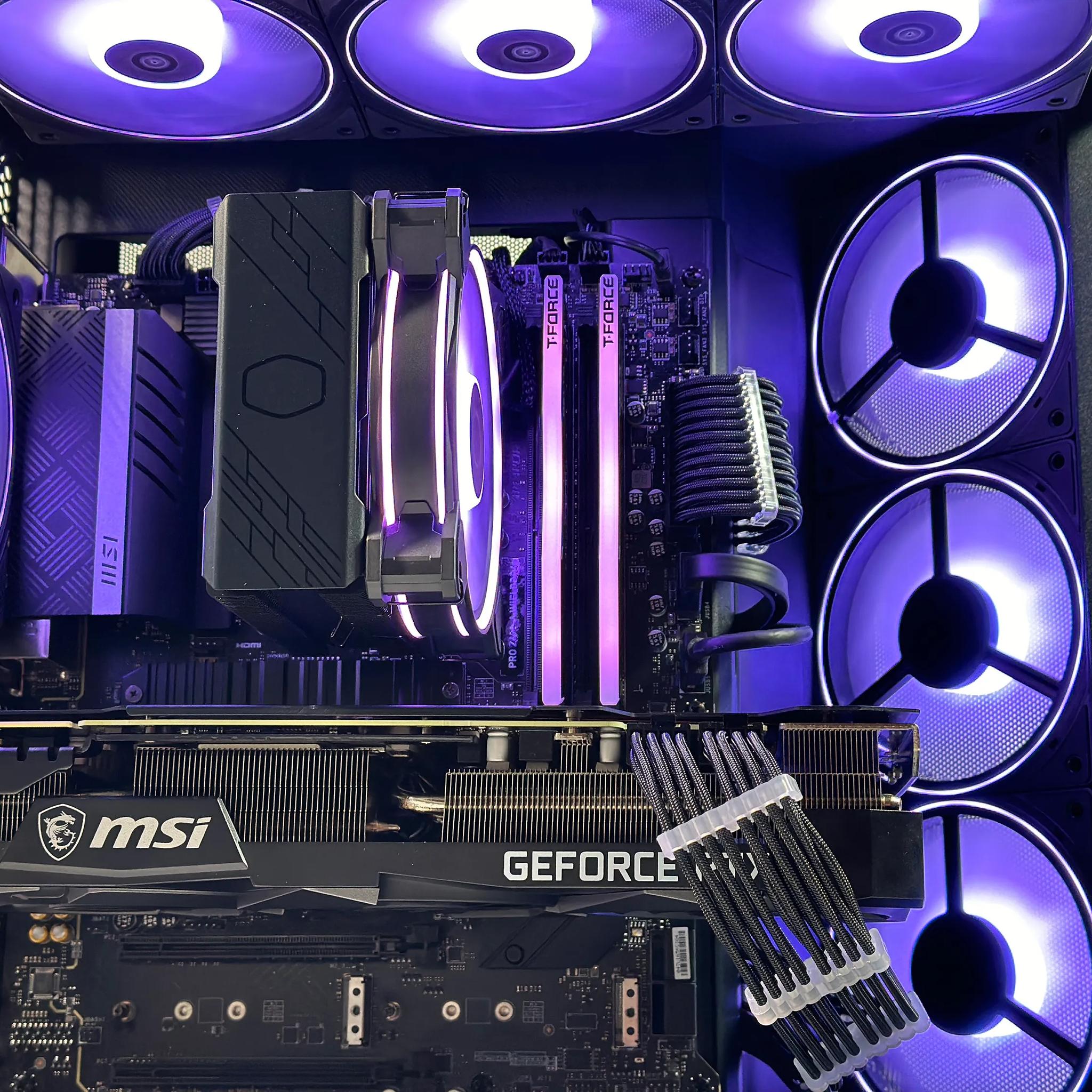 🖤💚Gaming PC◾Nvidia RTX 3080 10GB◾Intel 12600KF 10 core◾32GB DDR4 ◾1TB NVME