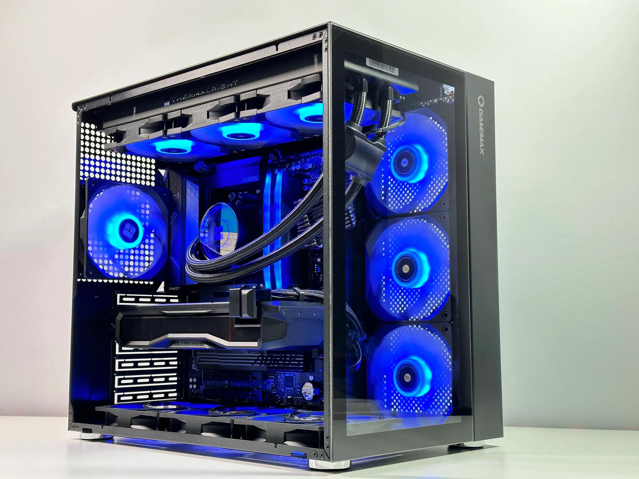 ⚫🤖⚔️ Darth Vader🌌AMD RX 7900 XT 20GB🌌Ryzen 7 7700X🌌32GB DDR5 🌌2TB NVME SSD