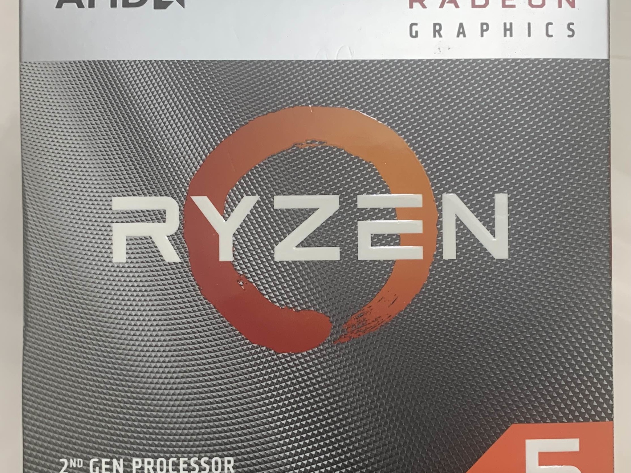 AMD Ryzen 5 3400G with cooler