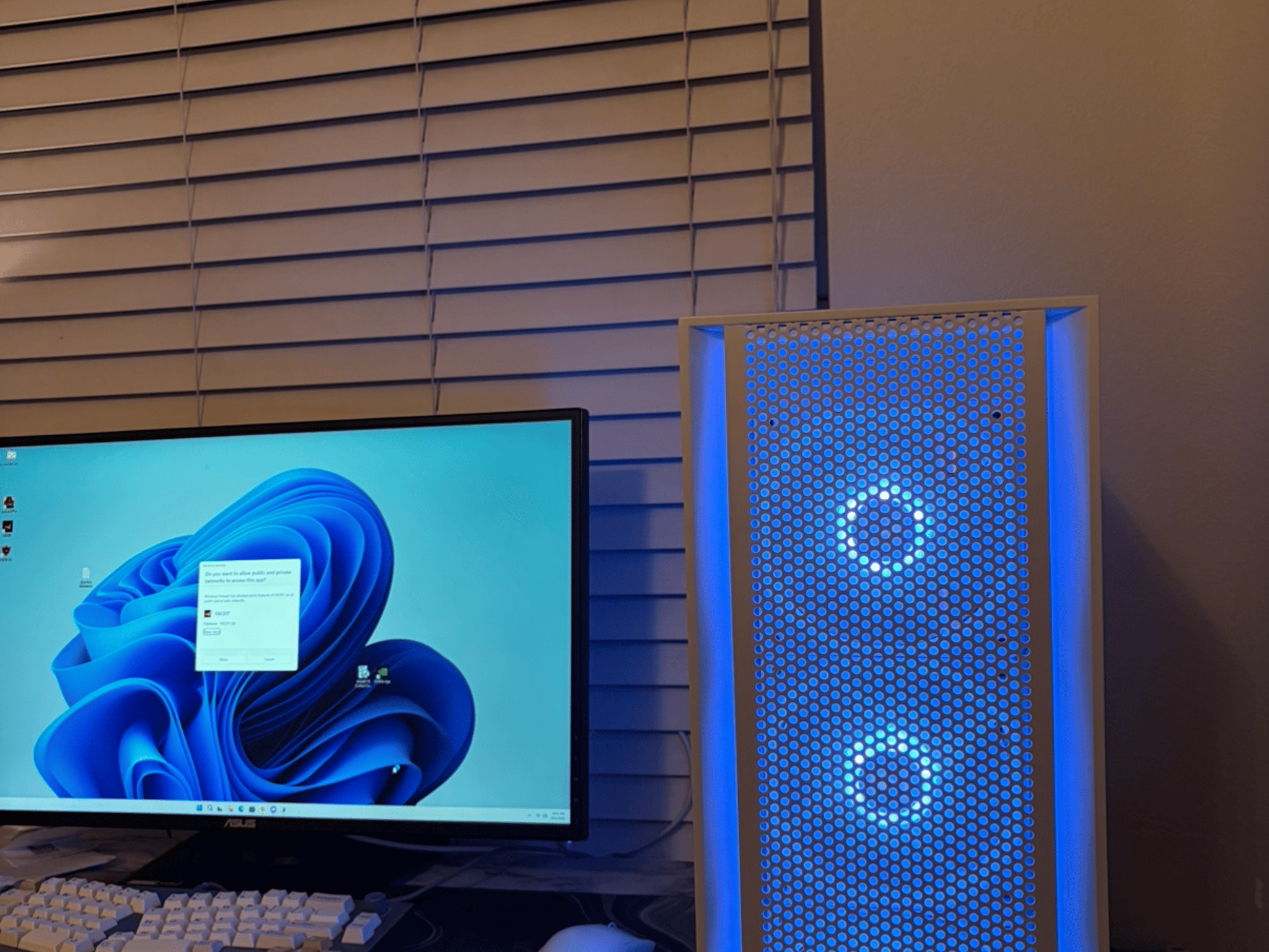 GeForce RTX 4070 Custom Gaming PC – Ryzen 7 9700X, 32GB DDR5, 2TB NVMe SSD