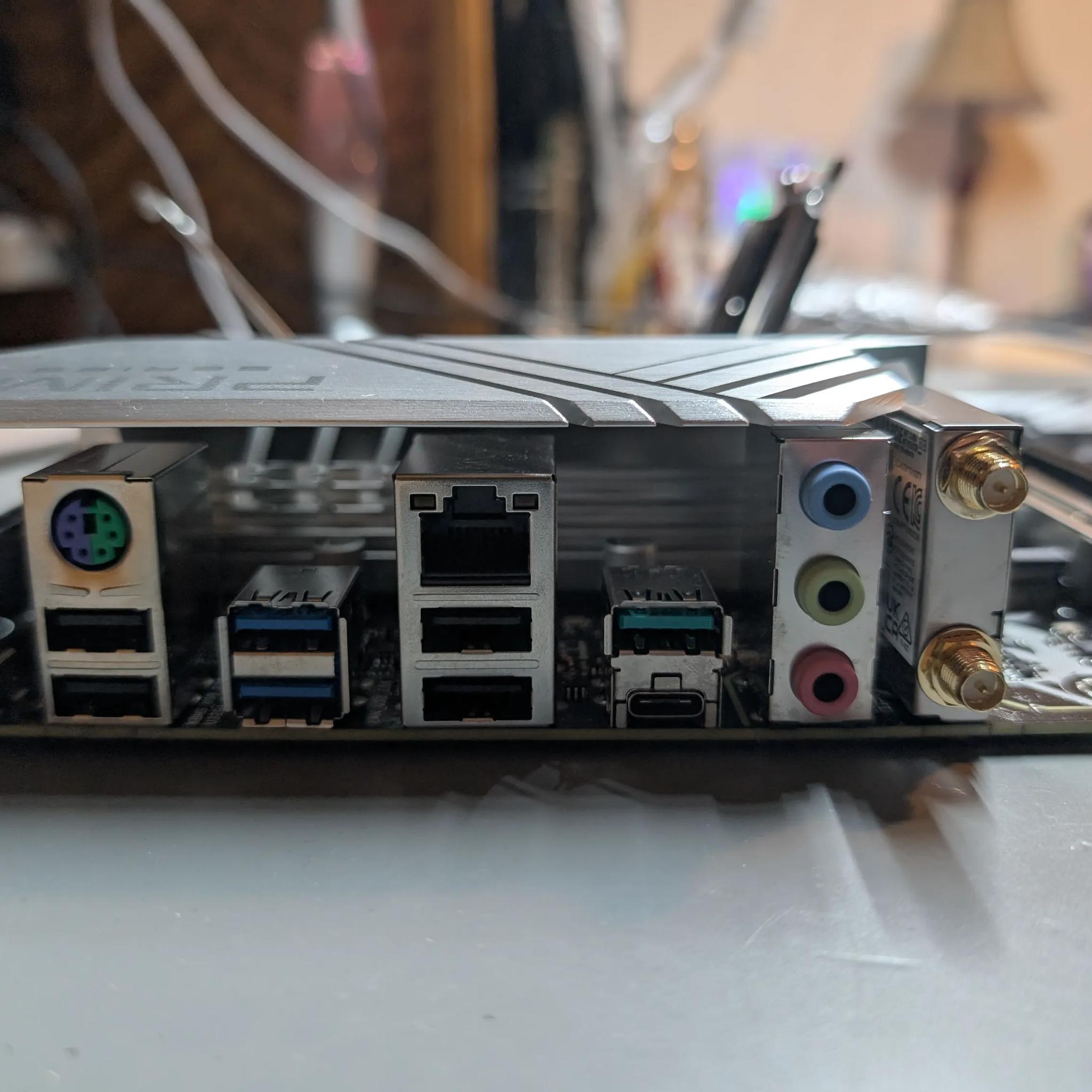 120mm aio + z790 motherboard + power supply