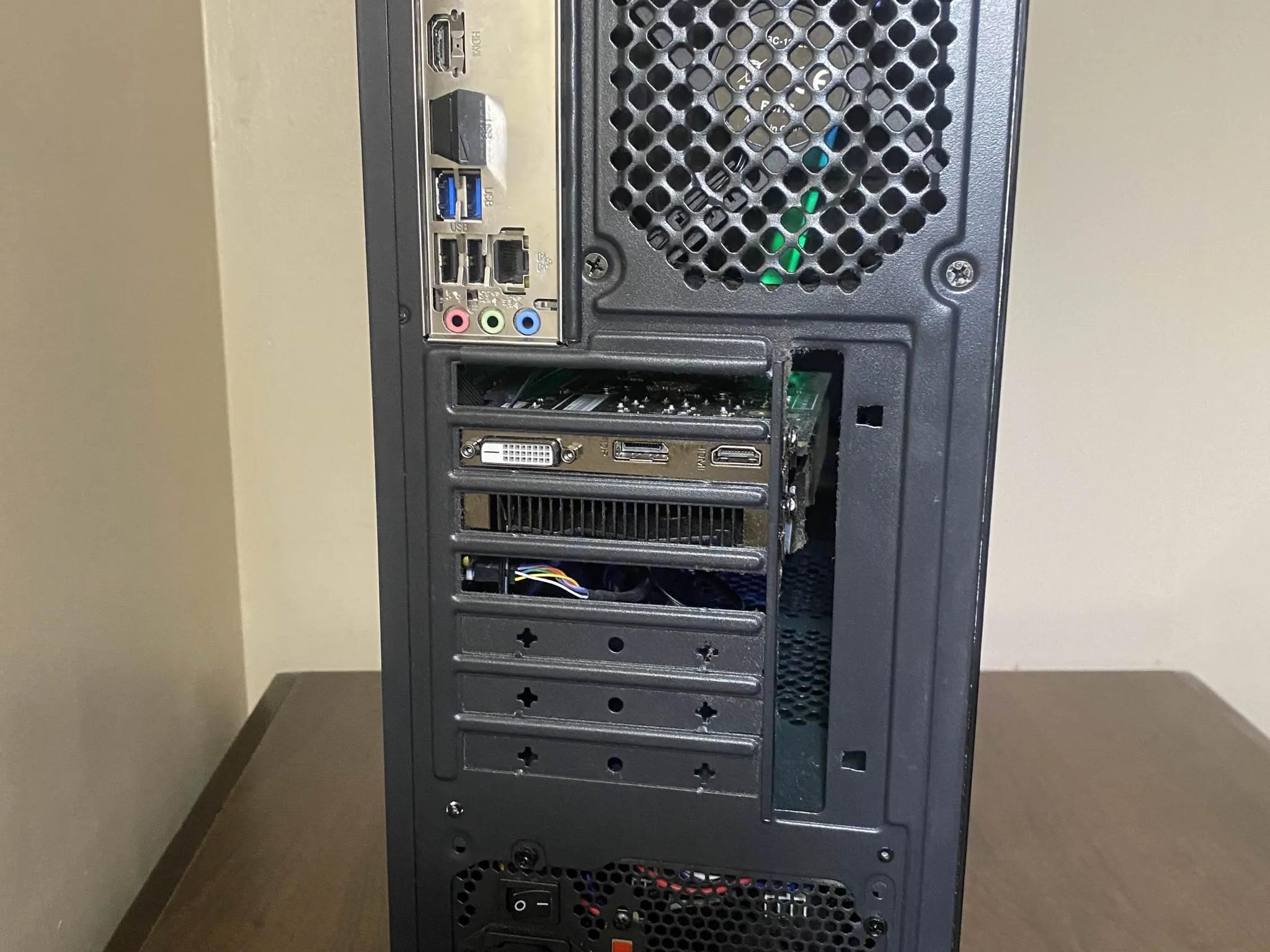 Prebuilt Black Gaming PC