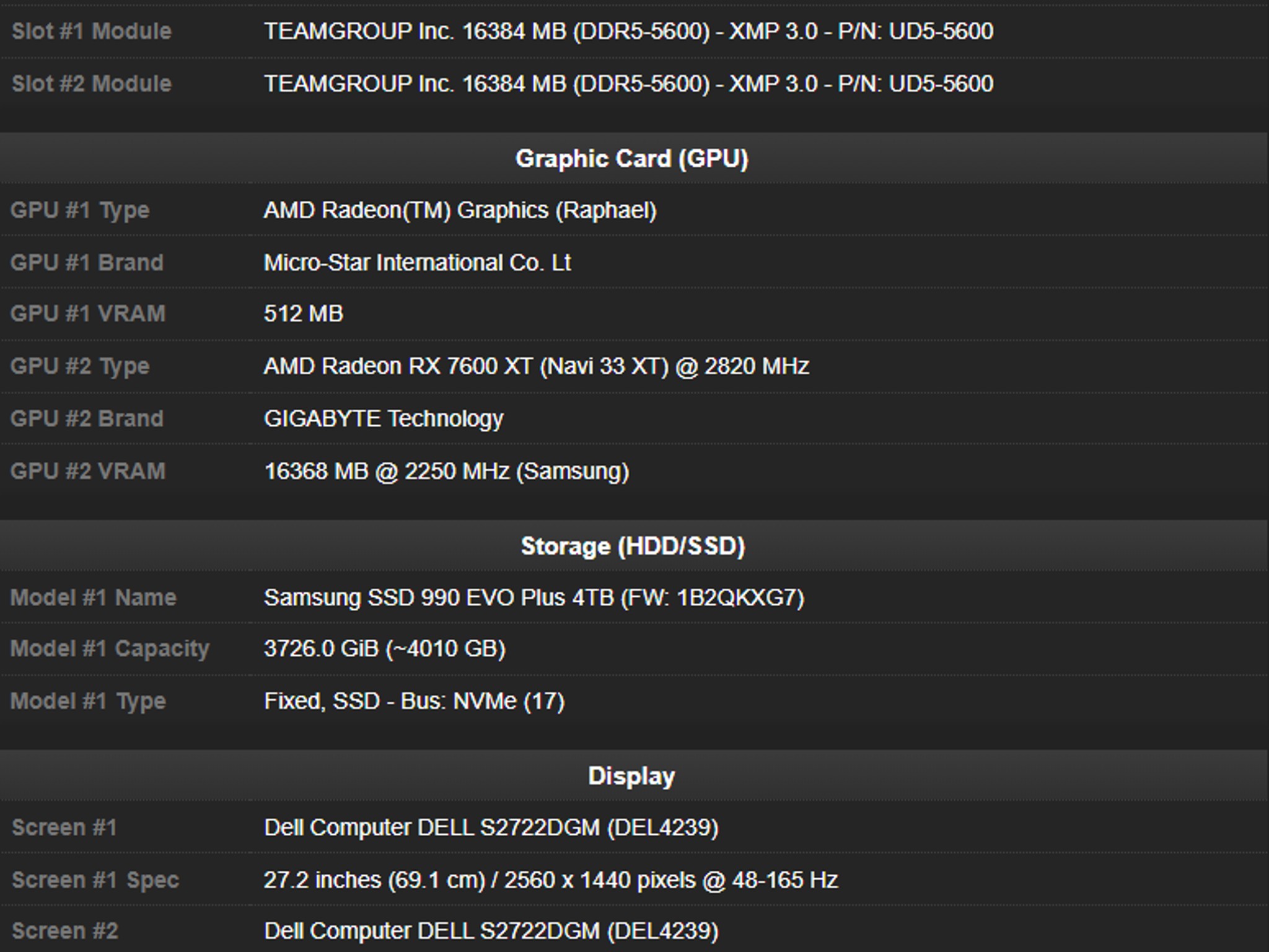 AMD Ryzen 5 7600X 7600XT 240 AIO 4TB