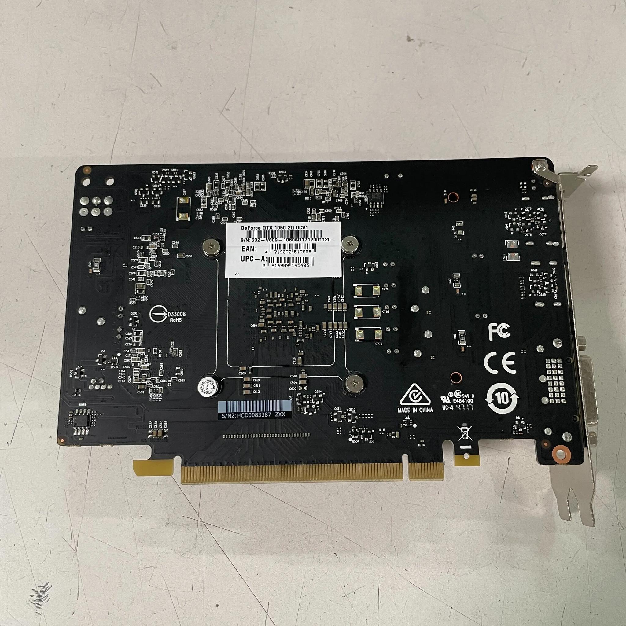 MSI GTX 1050 02GB