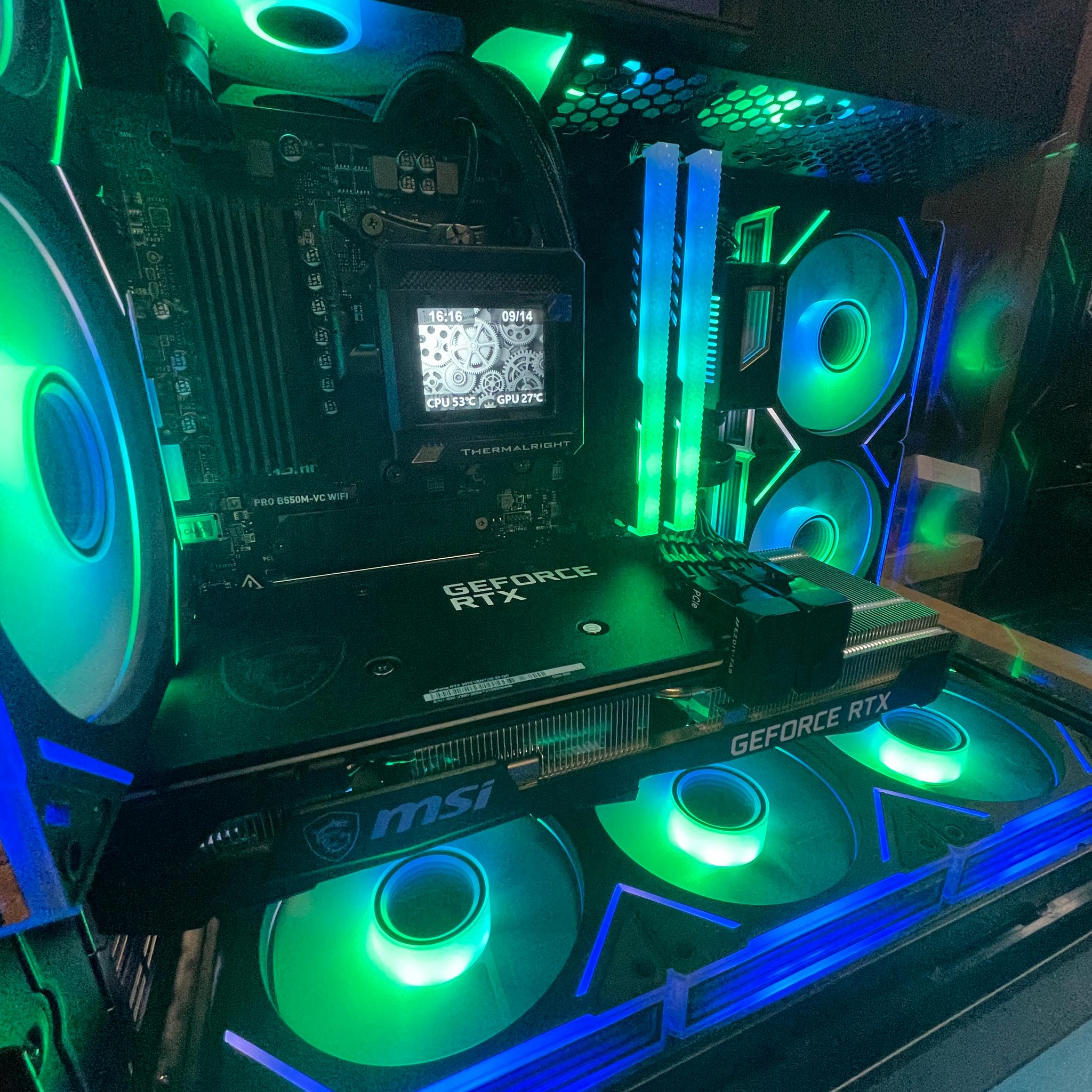 GeForce RTX 3070 Custom Gaming PC - Ryzen 7 5800XT