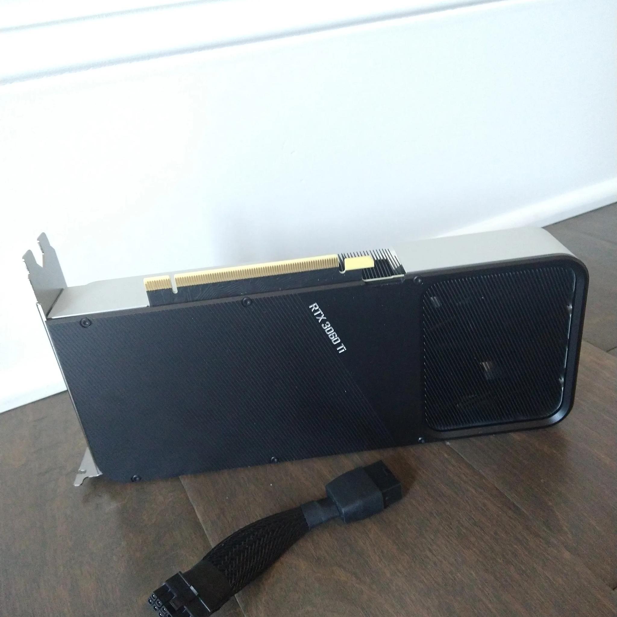 NVIDIA GeForce RTX 3060 Ti Founders Edition 8GB GDDR6 PCIe 4.0 Graphics Card (Refurbished)