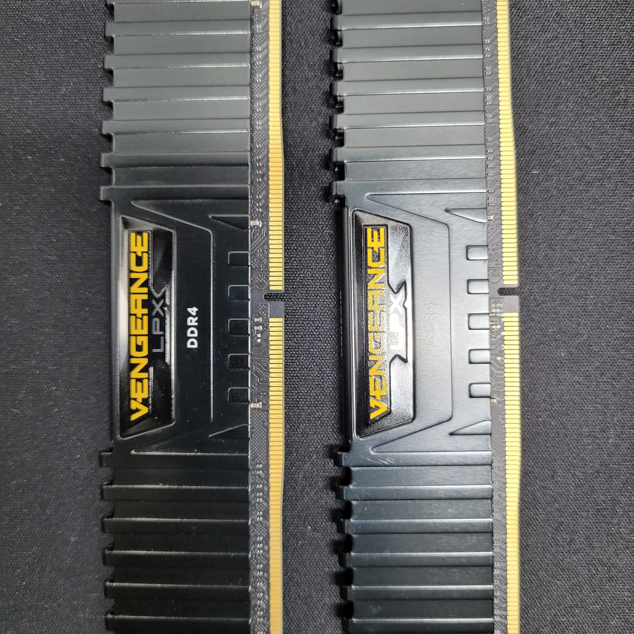 32gb (2x16) DDR4 RAM - Corsair LPX - 3600mhz