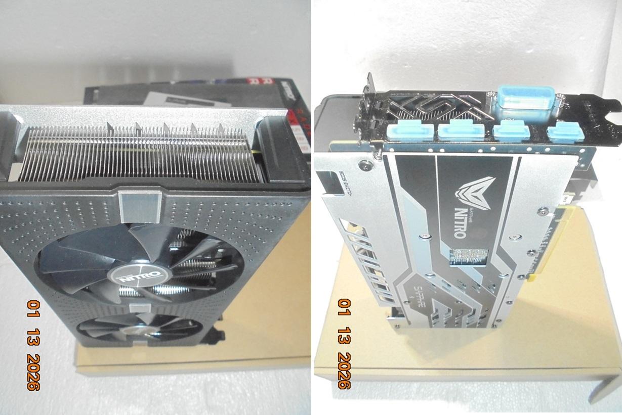 Sapphire Nitro+ RX 580 OC 4GB Dual Bios LED Good Condition/Like New