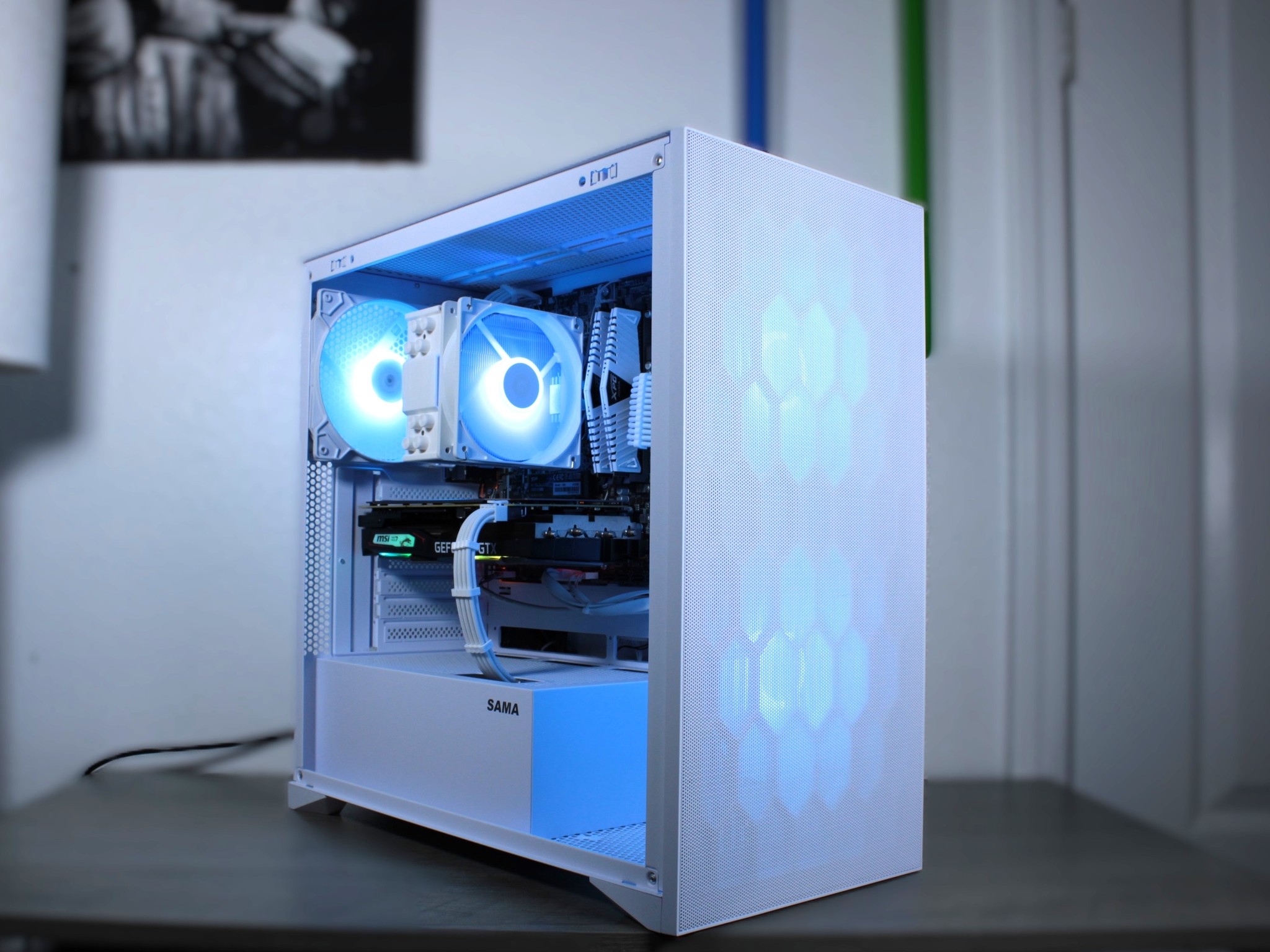 MSI 1660 Super | Ryzen 5 2600 | White XMP 16GB Ram | 512GB NVMe | Win 11 activated | Wifi