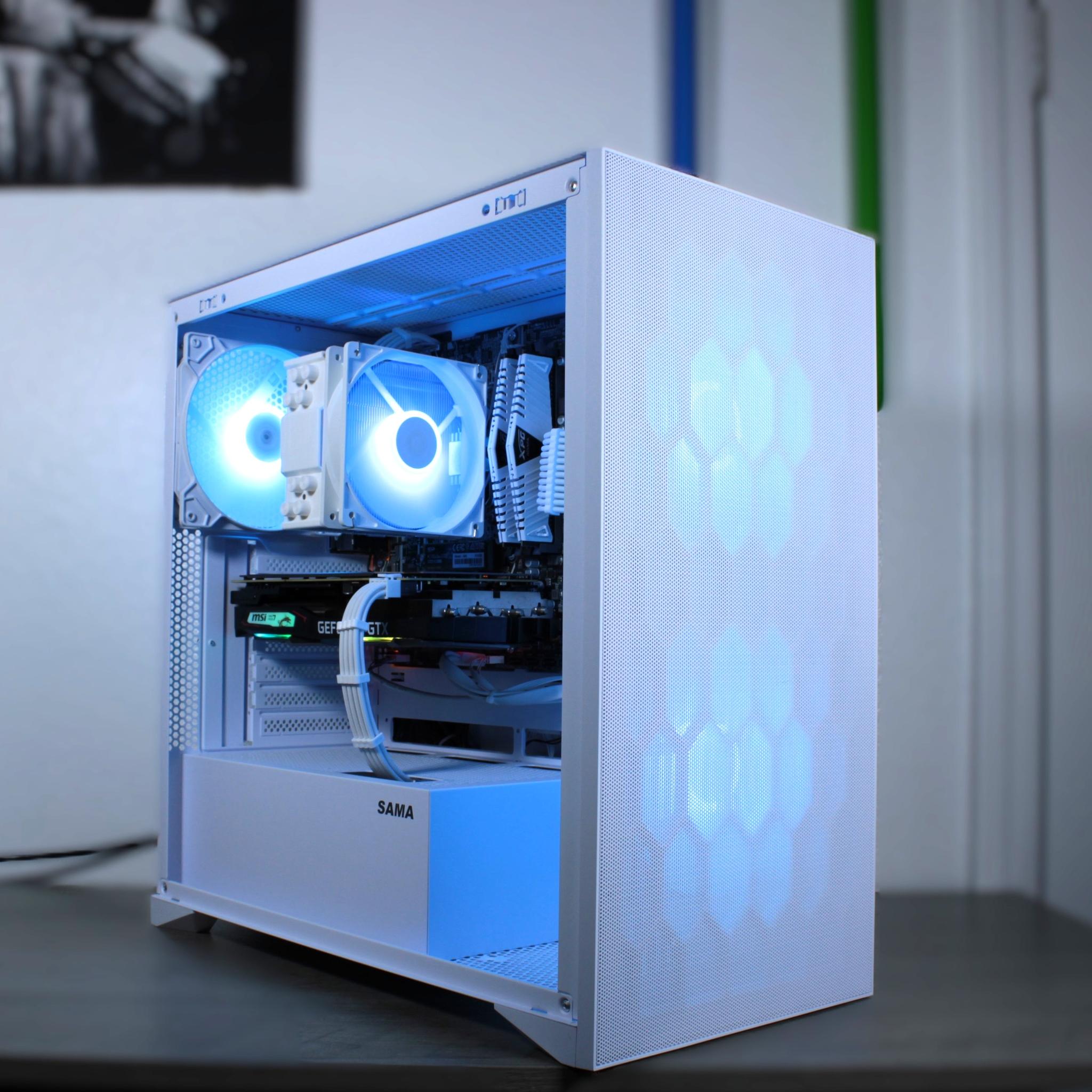 MSI 1660 Super | Ryzen 5 2600 | White XMP 16GB Ram | 512GB NVMe | Win 11 activated | Wifi