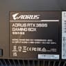Instant Upgrade-AORUS MASTER Rev 2.0 GeForce RTX 3080 10GB Gaming Box-IOB w/Thunderbolt cable